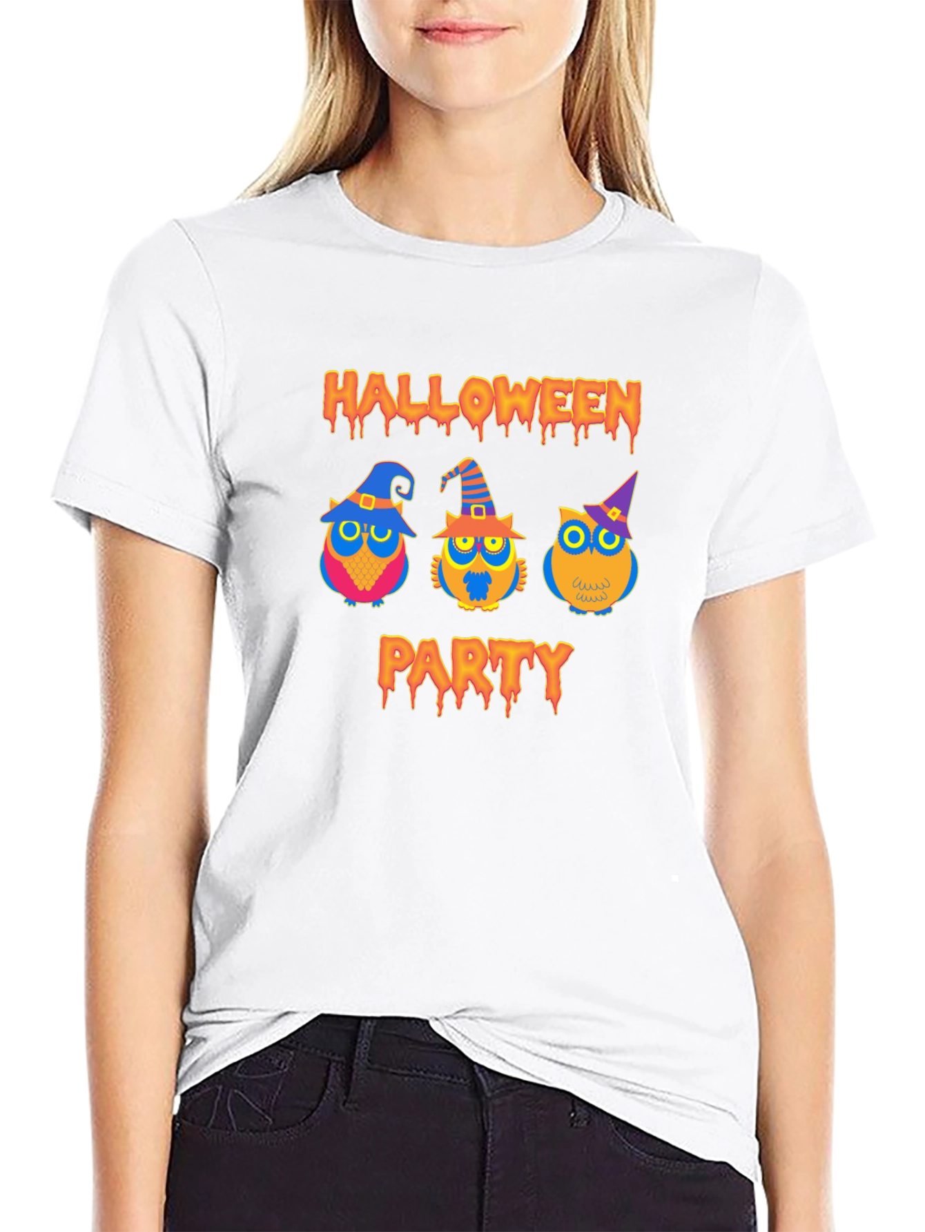 Halloween Owls Party T-Shirt