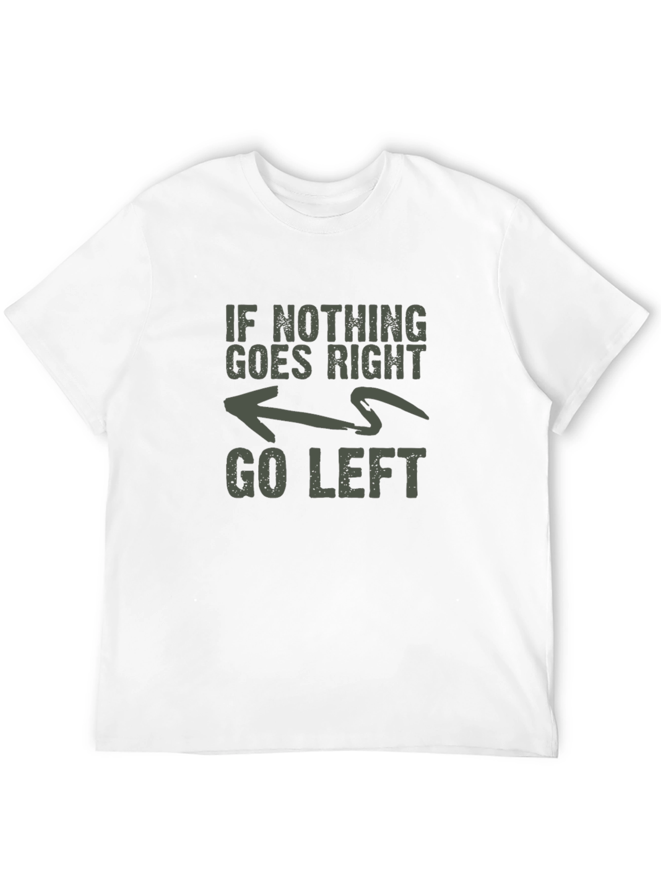 Go Left Graphic T-Shirt