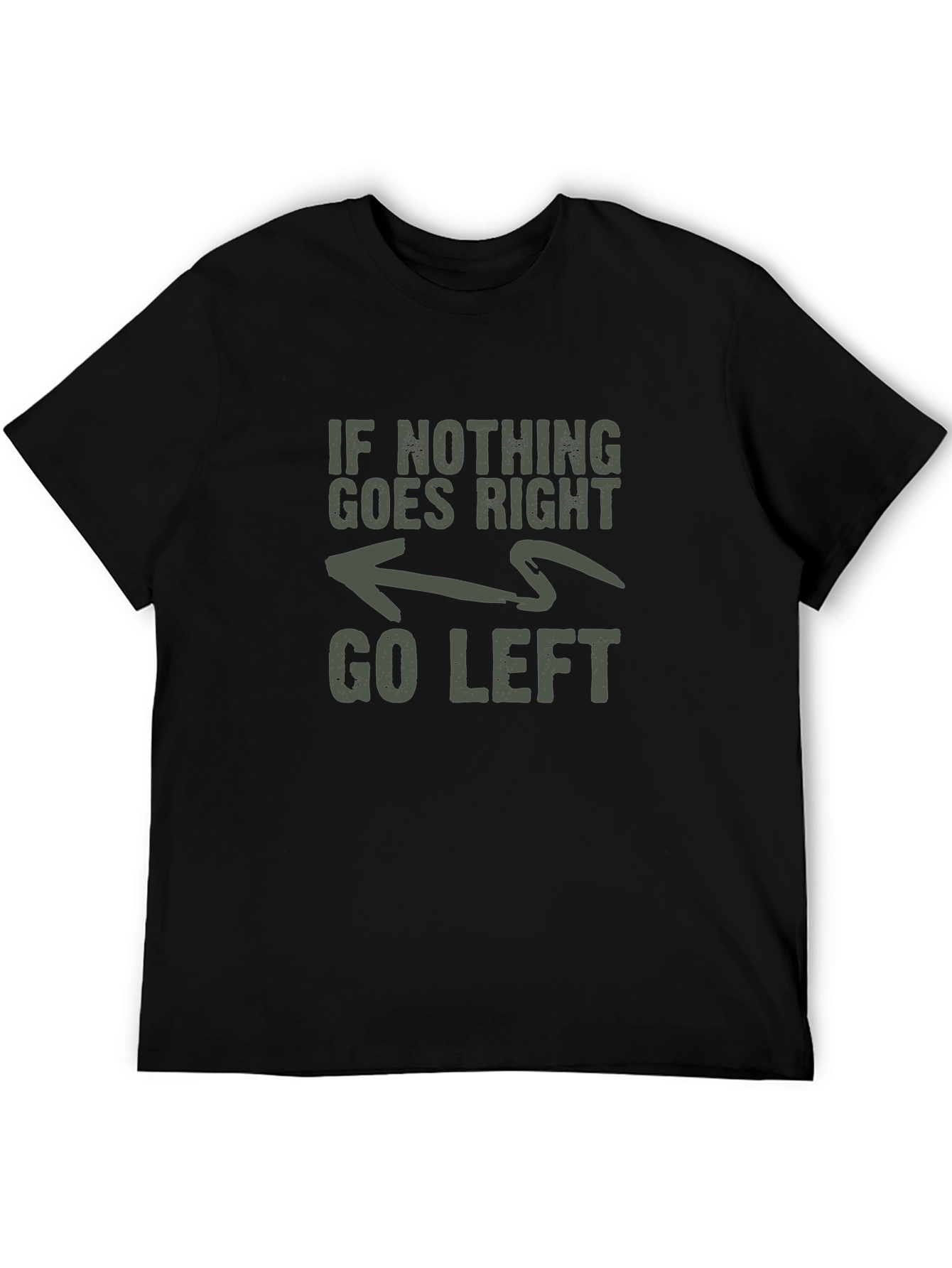 Go Left Graphic T-Shirt