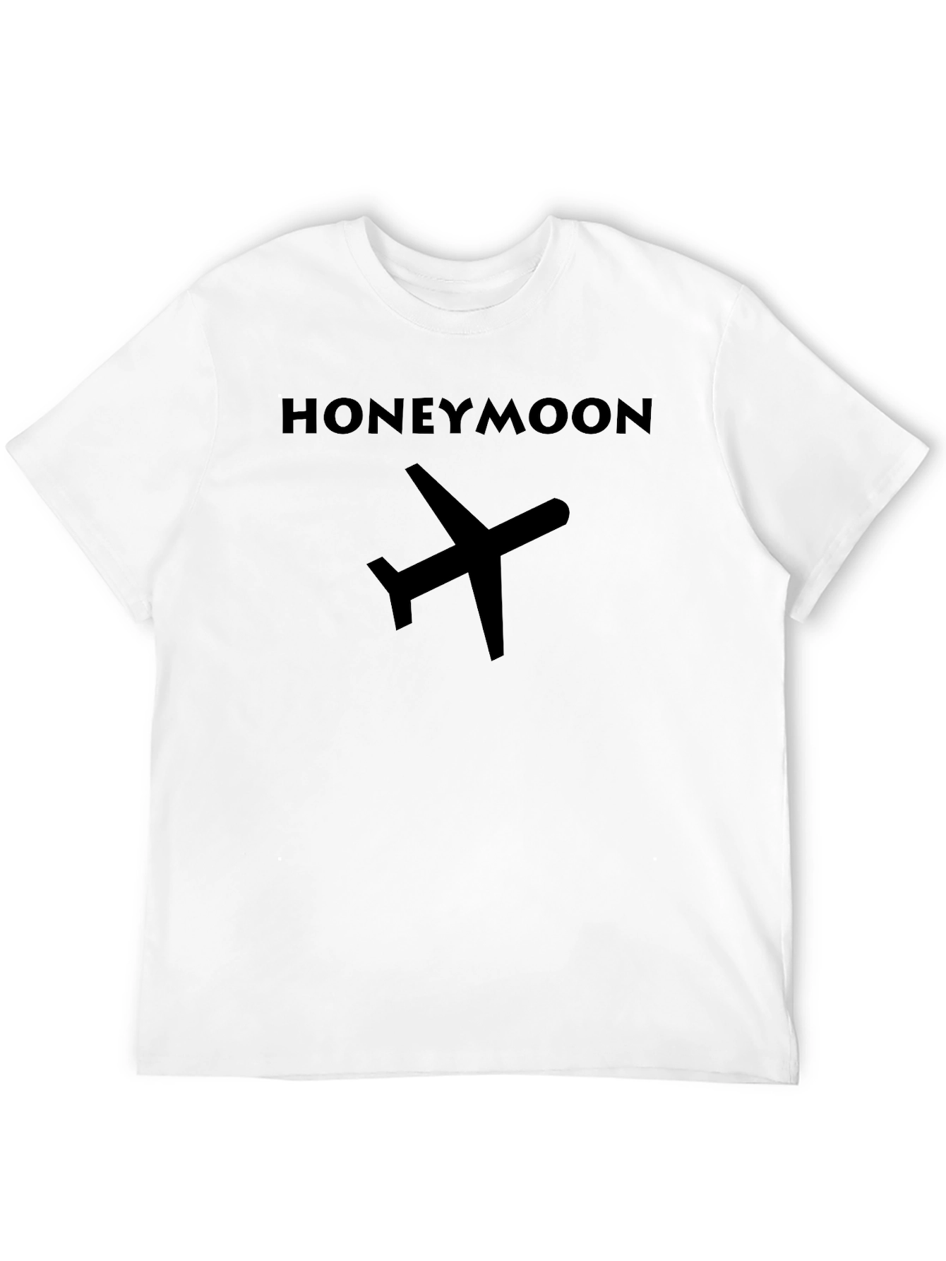 Honeymoon Plane Graphic T-Shirt