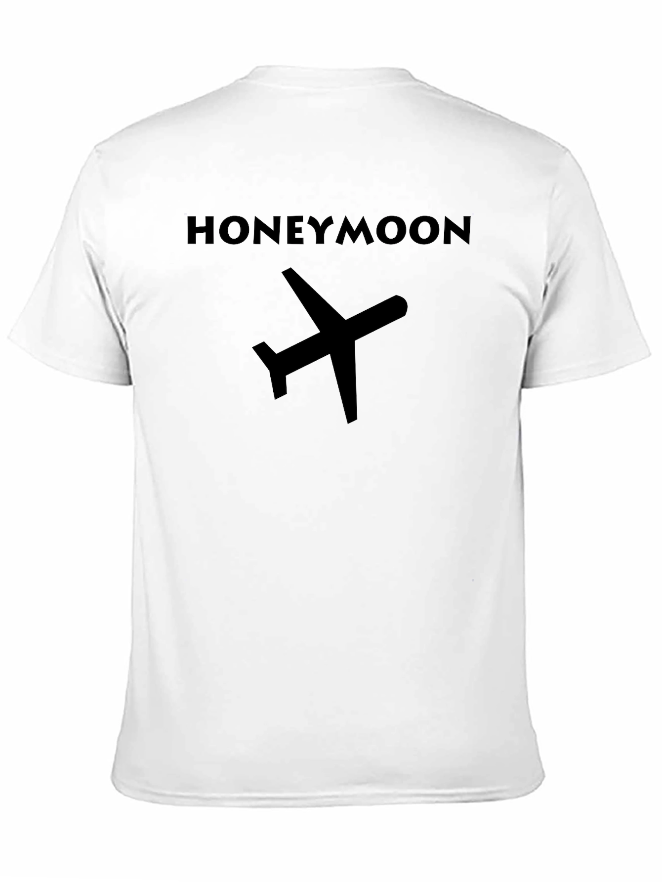 Honeymoon Plane Graphic T-Shirt