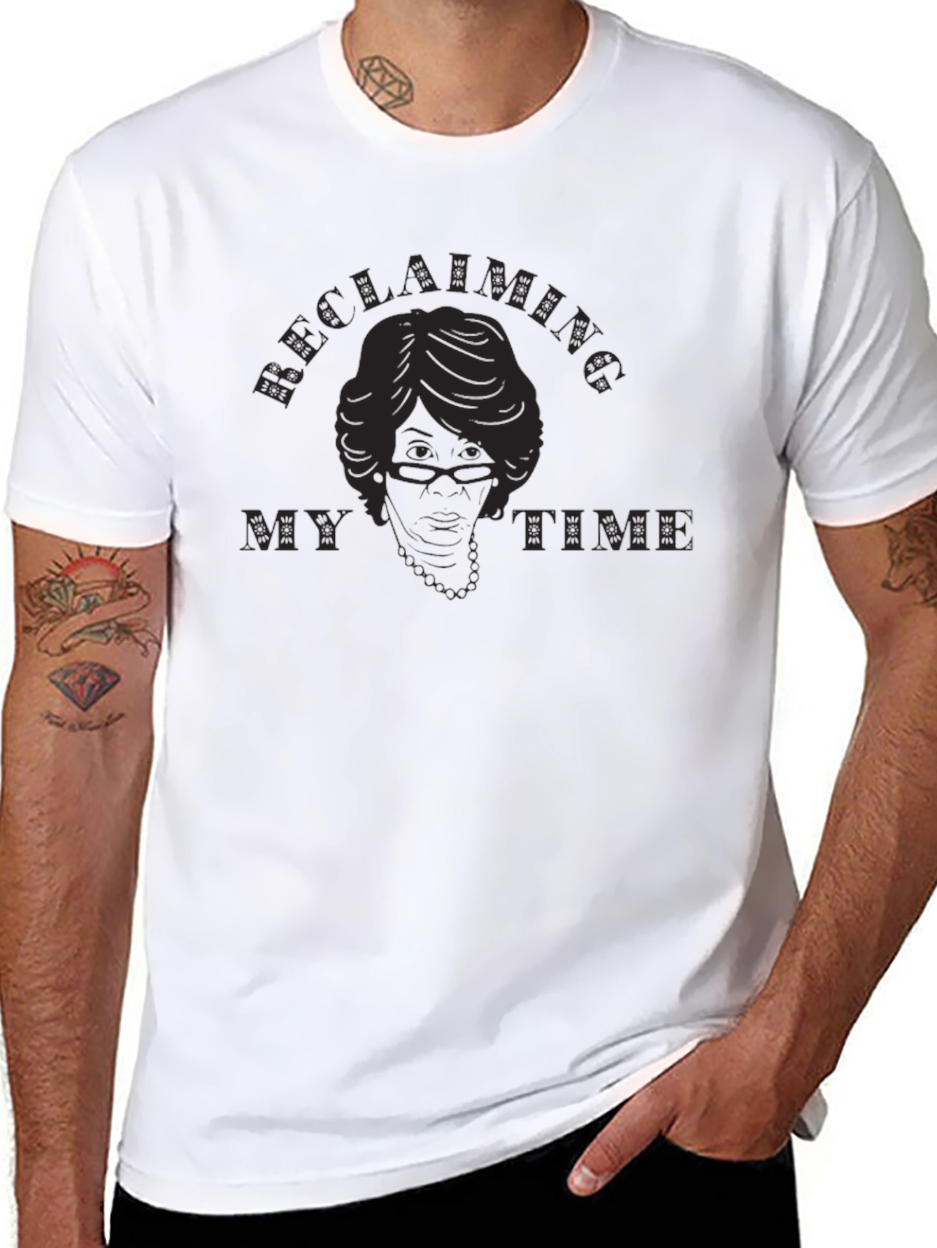 Reclaiming My Time T-Shirt - Black