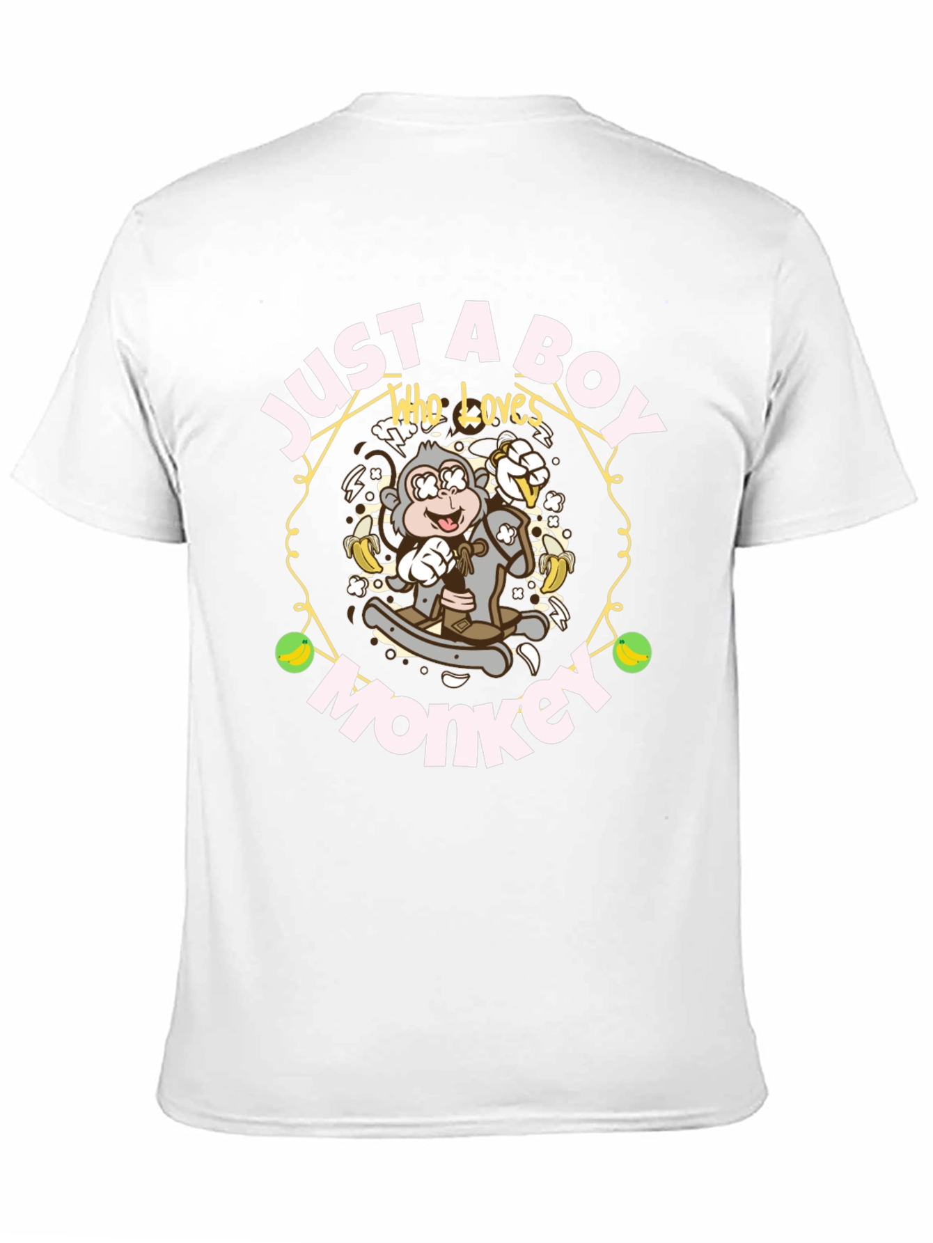 Just A Boy Who Loves Monkeys T-Shirt
