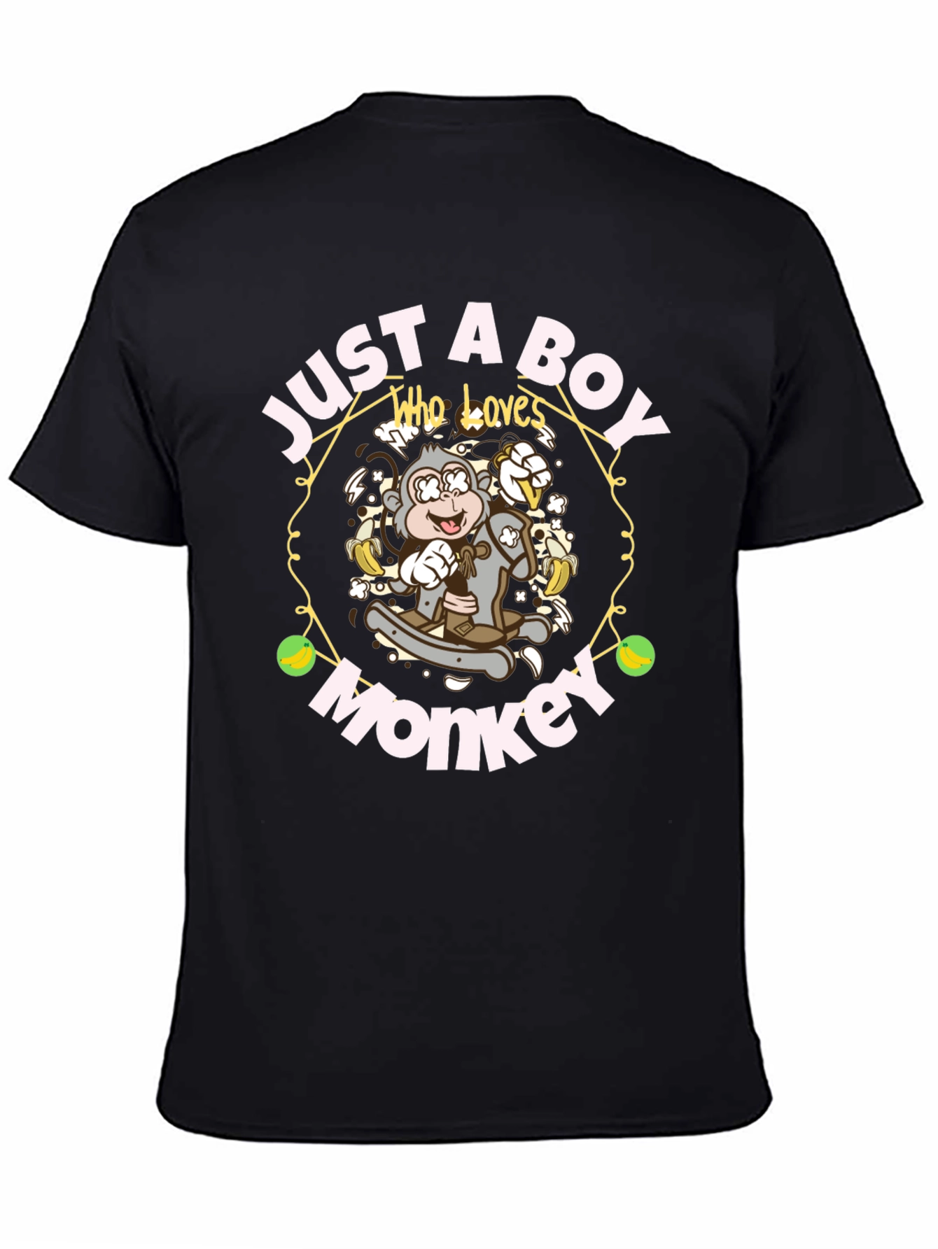 Just A Boy Who Loves Monkeys T-Shirt