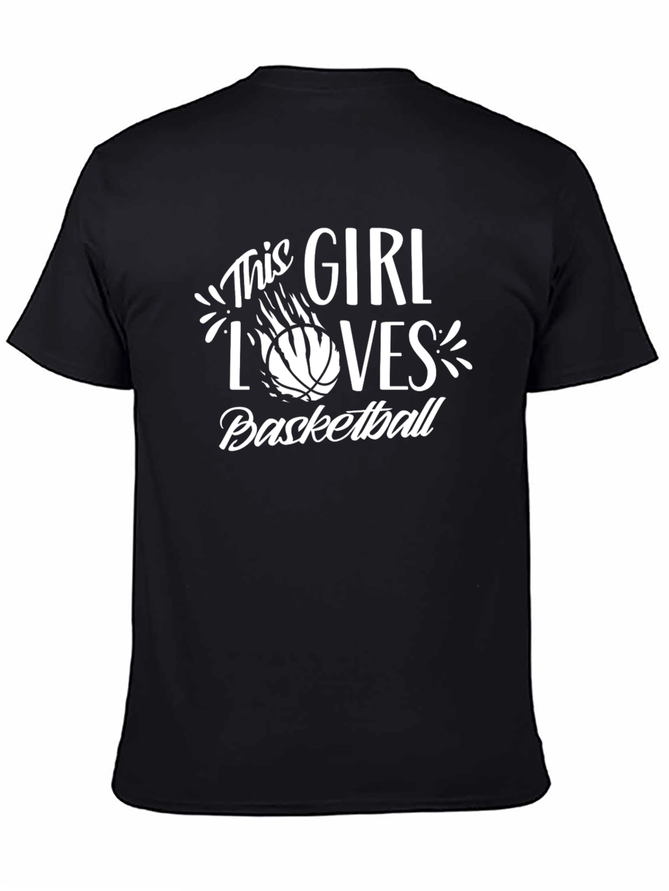 Basketball Lover T-Shirt - This Girl Loves Basketball