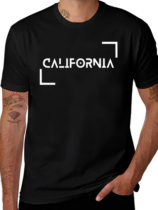 California Graphic Tee - Black