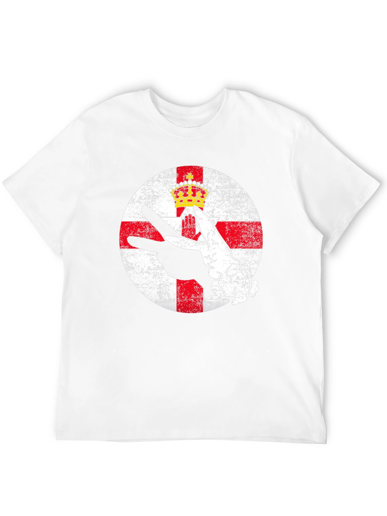 Northern Ireland Flag Rabbit T-Shirt