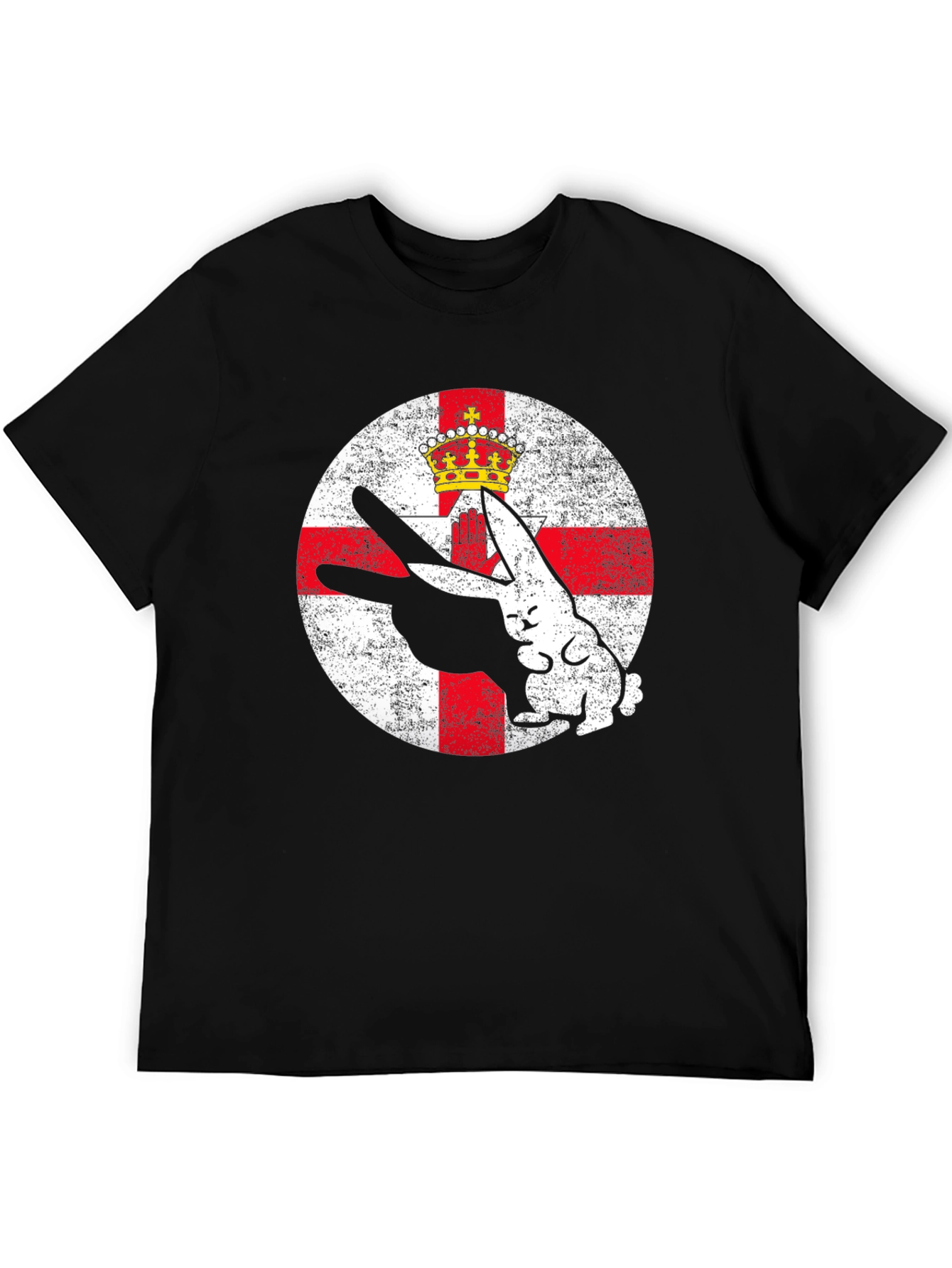 Northern Ireland Flag Rabbit T-Shirt