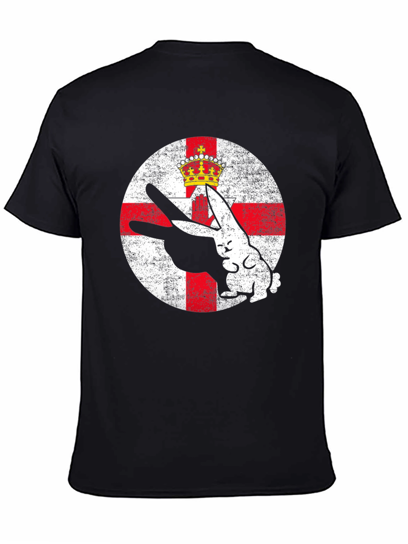 Northern Ireland Flag Rabbit T-Shirt