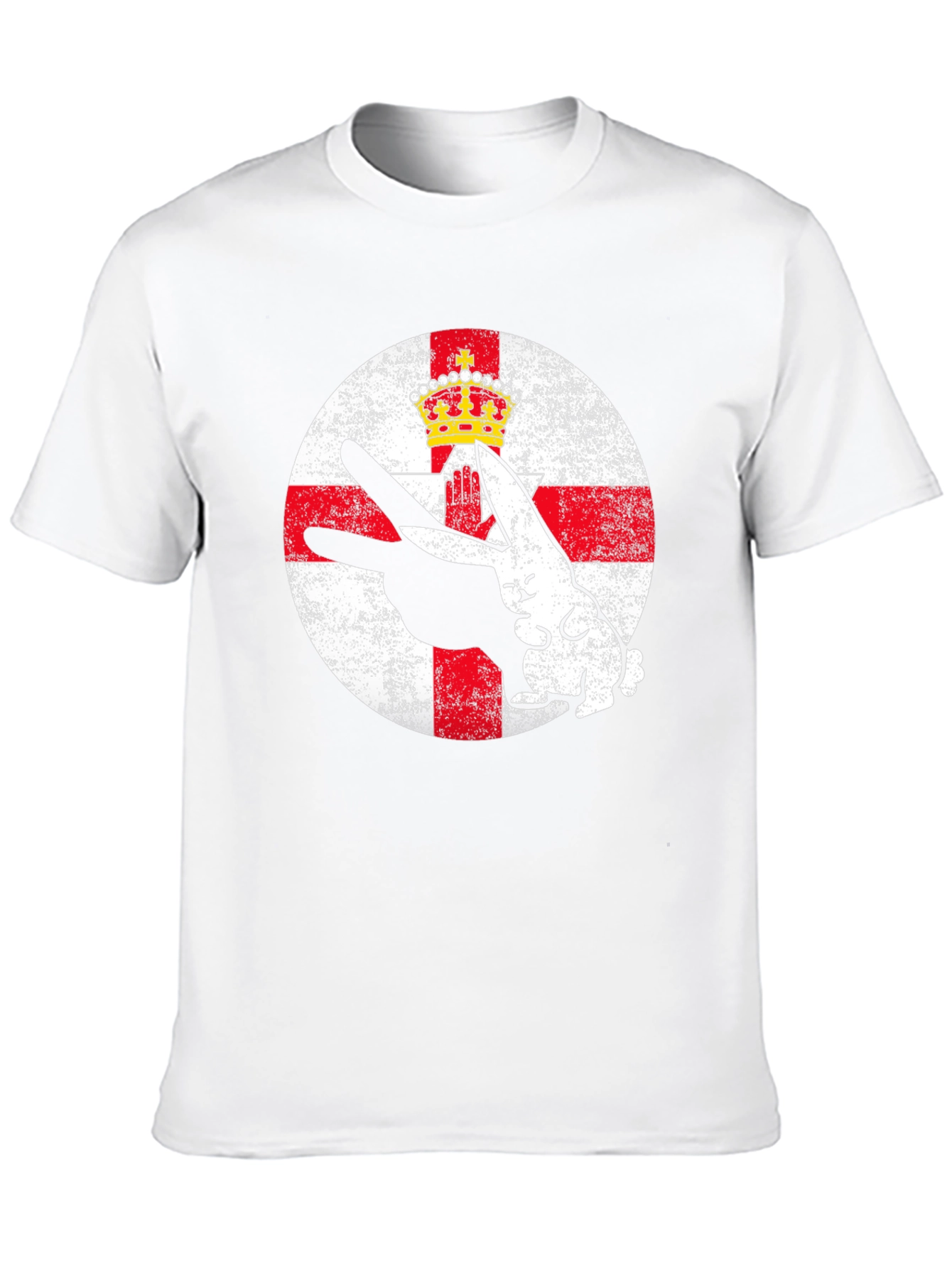 Northern Ireland Flag Rabbit T-Shirt