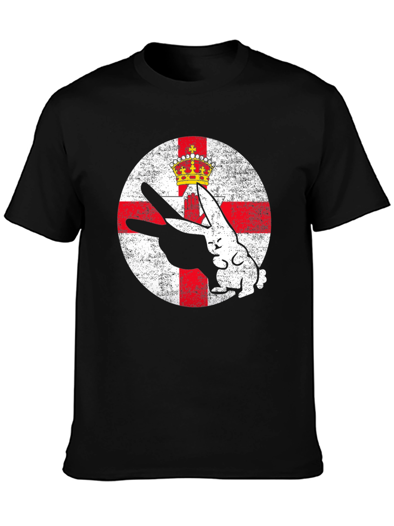Northern Ireland Flag Rabbit T-Shirt