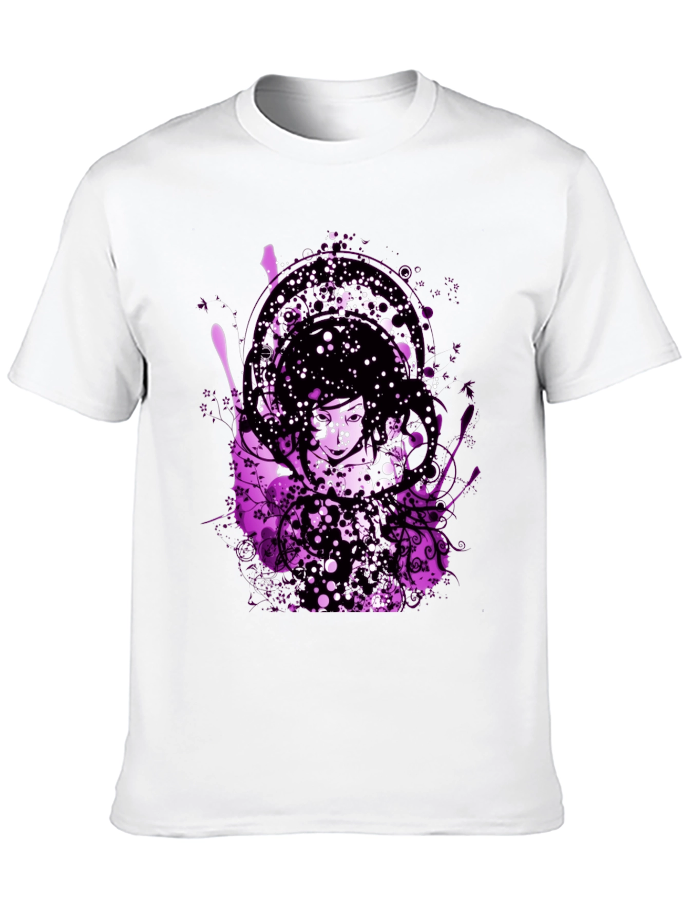 Abstract Art Black T-Shirt