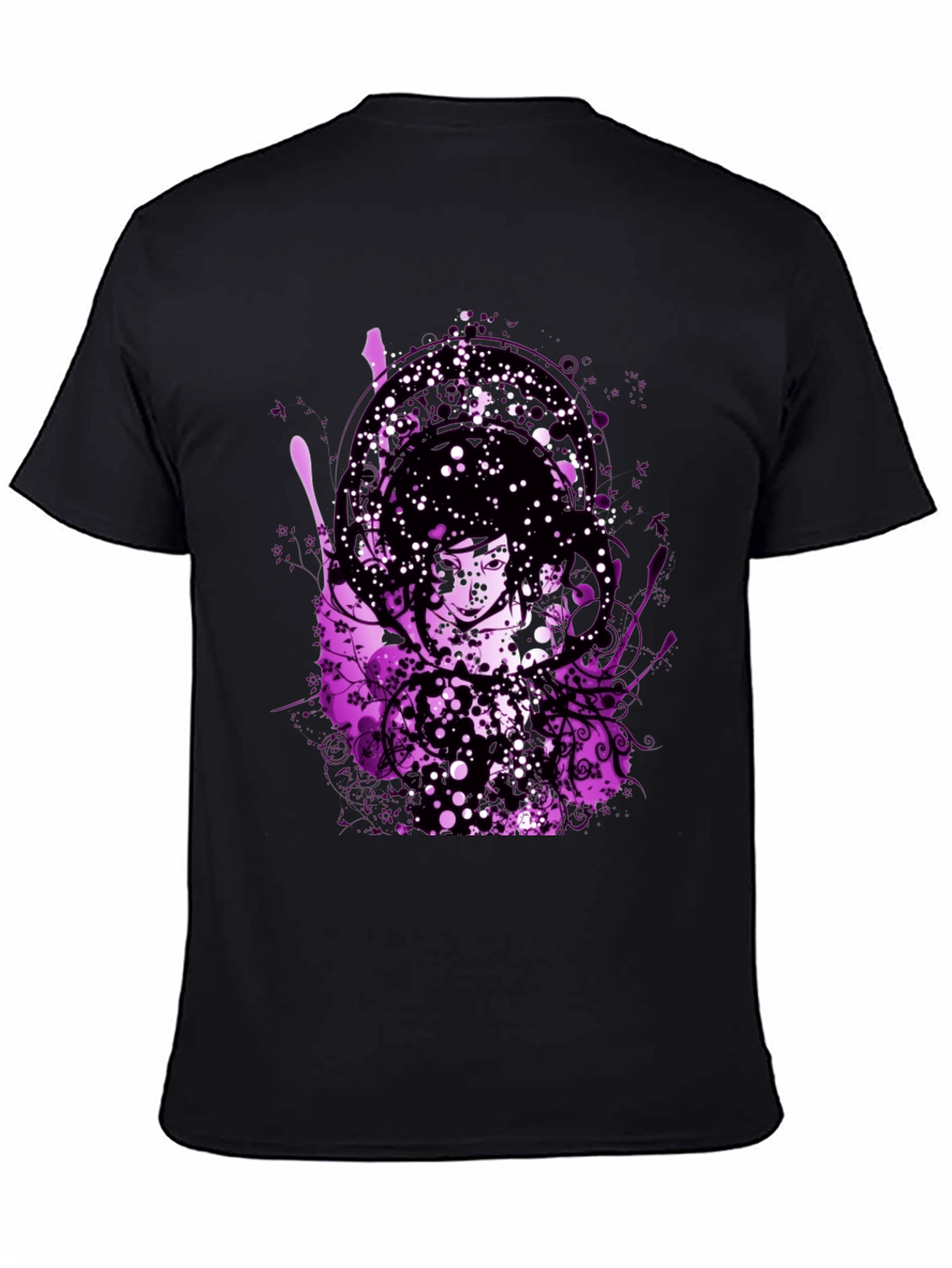 Abstract Art Black T-Shirt