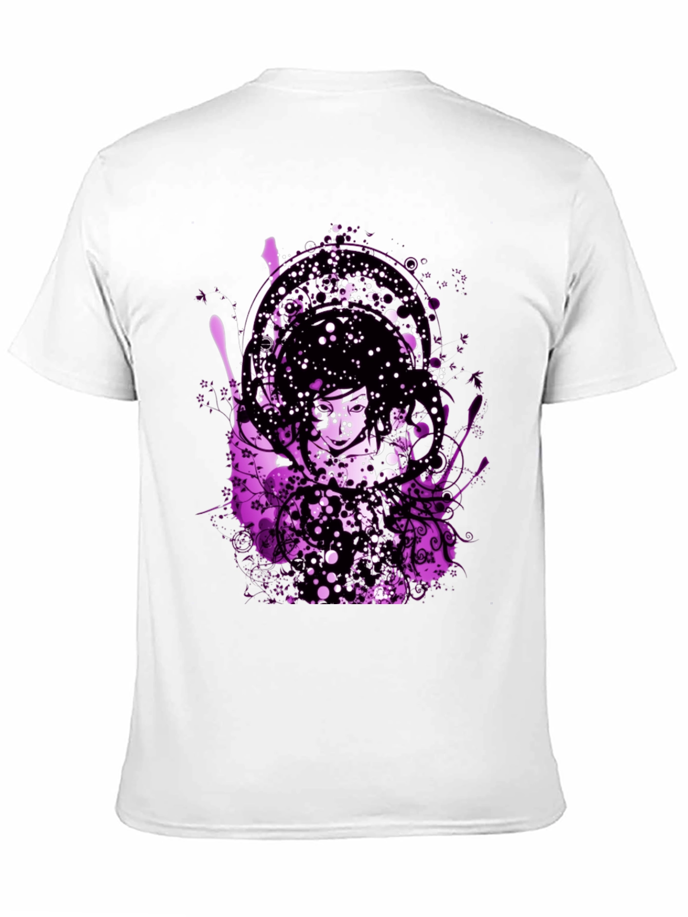 Abstract Art Black T-Shirt