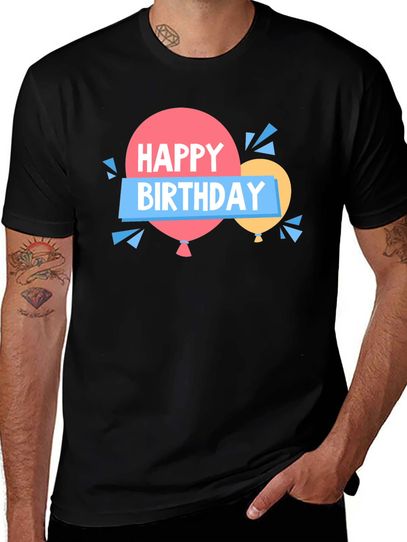 Happy Birthday Graphic T-Shirt