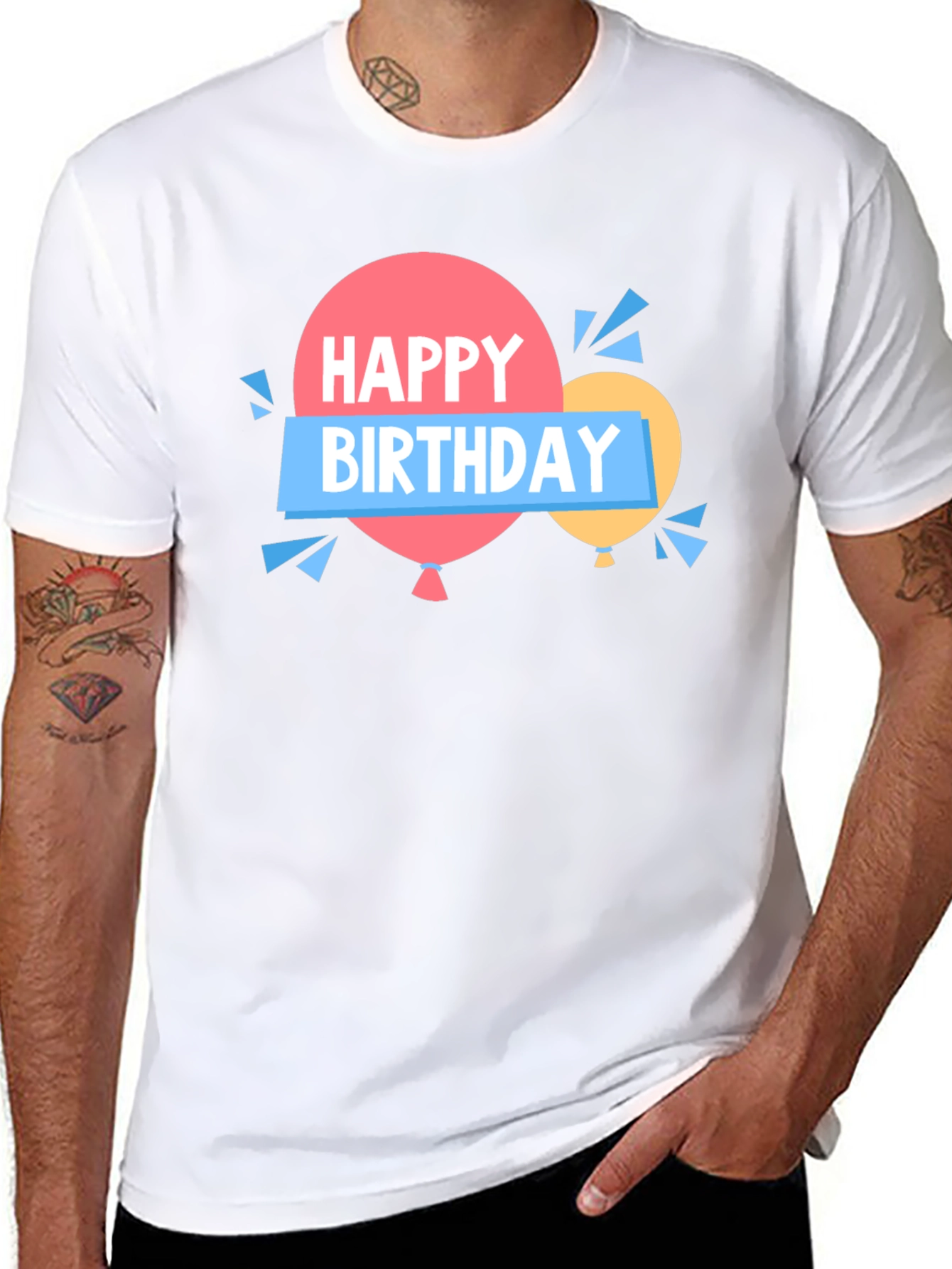 Happy Birthday Graphic T-Shirt