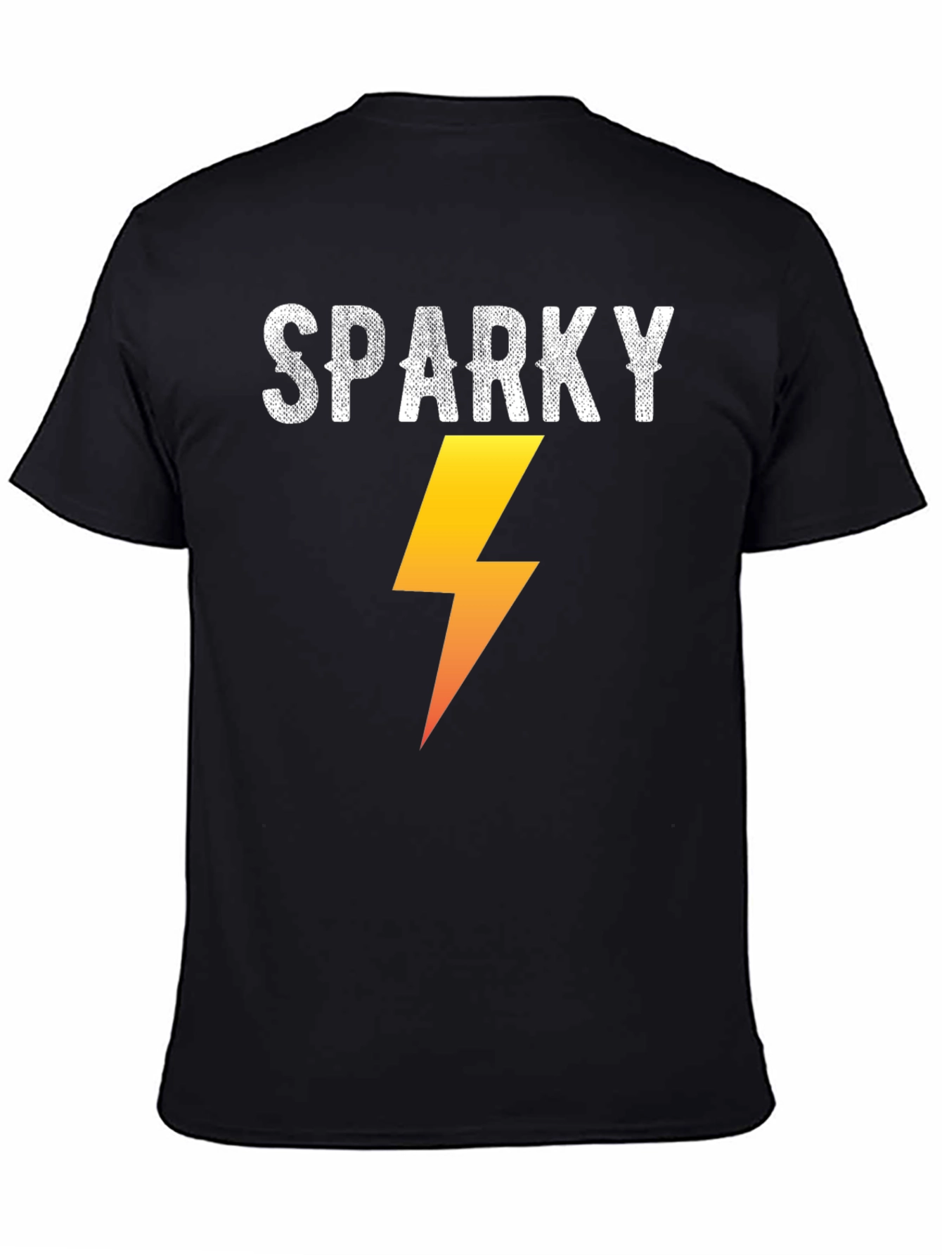 Sparky Graphic Tee - Electric Bolt T-Shirt