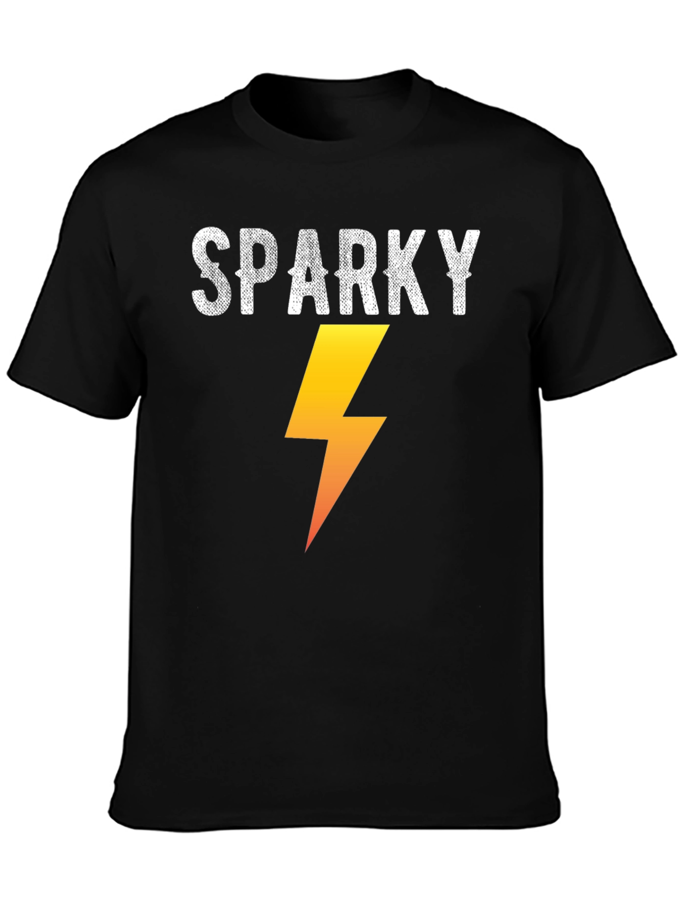 Sparky Graphic Tee - Electric Bolt T-Shirt