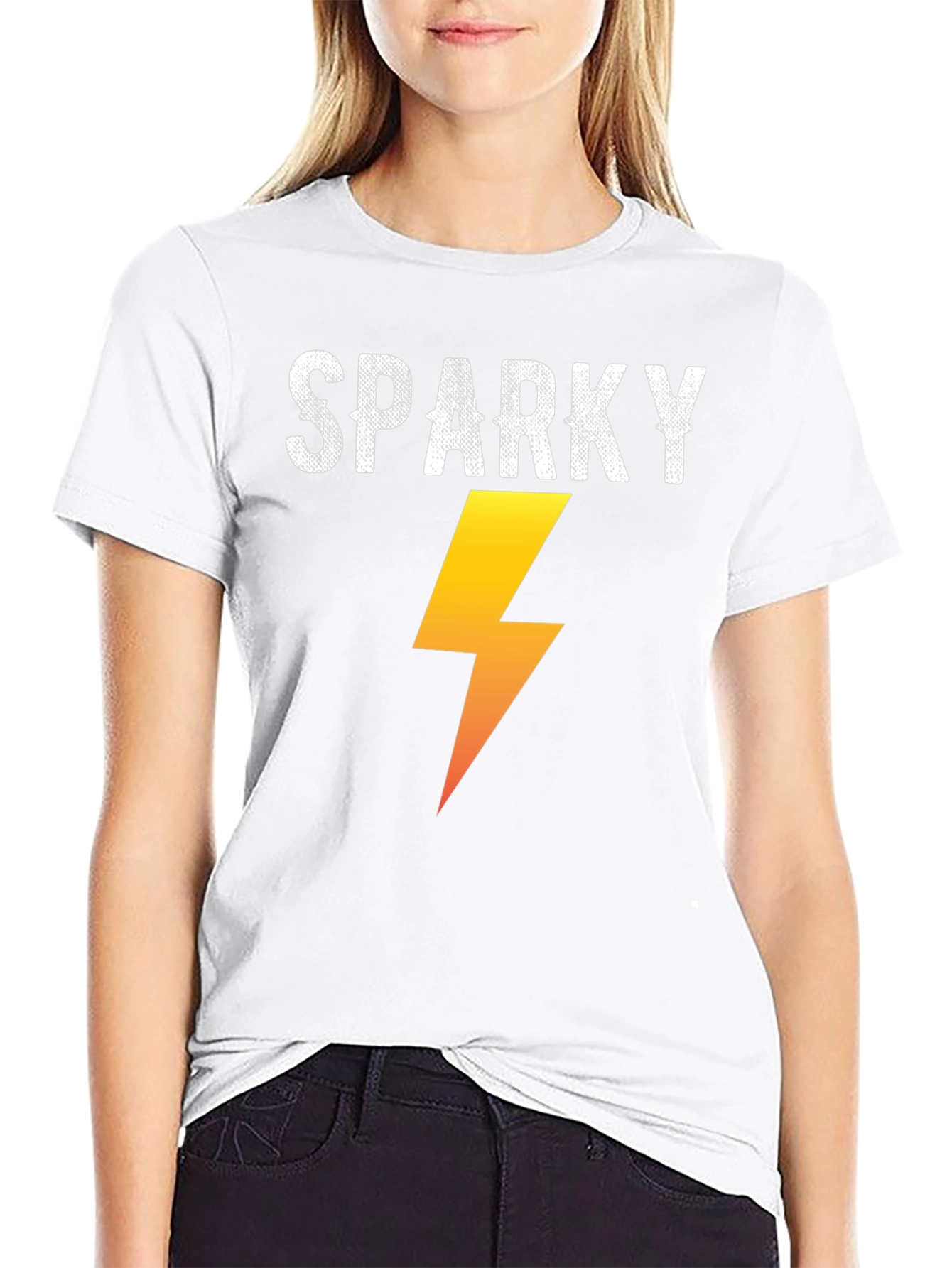Sparky Graphic Tee - Electric Bolt T-Shirt
