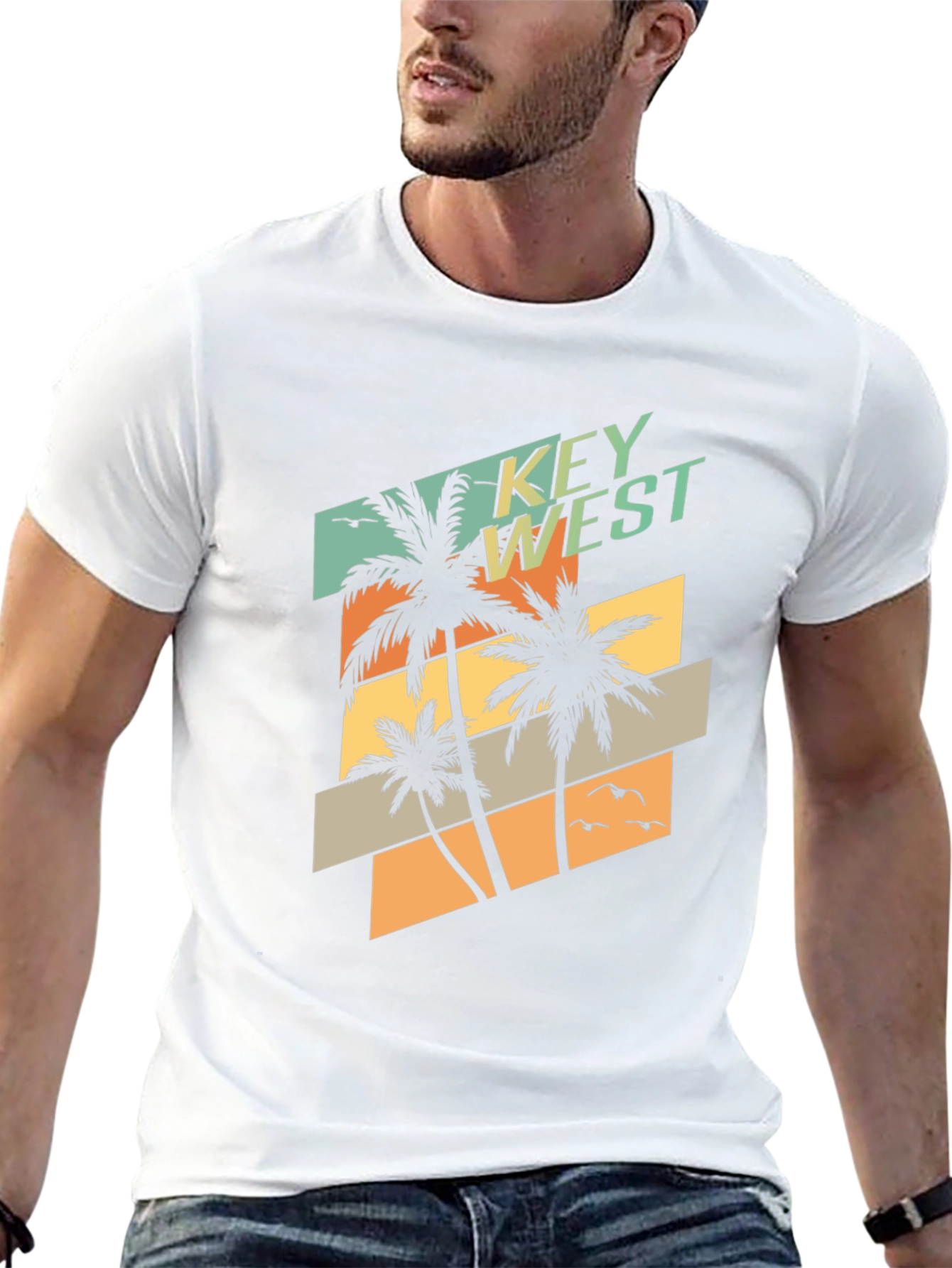 Key West Palm Tree T-Shirt