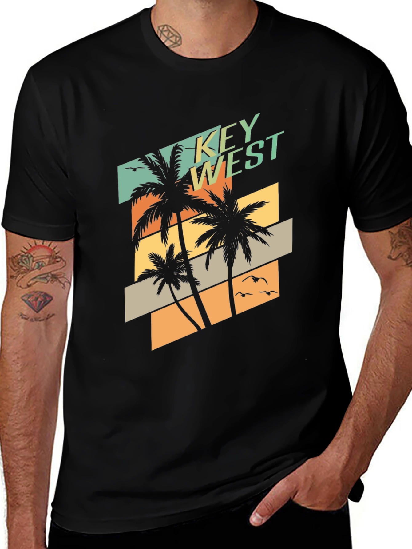 Key West Palm Tree T-Shirt