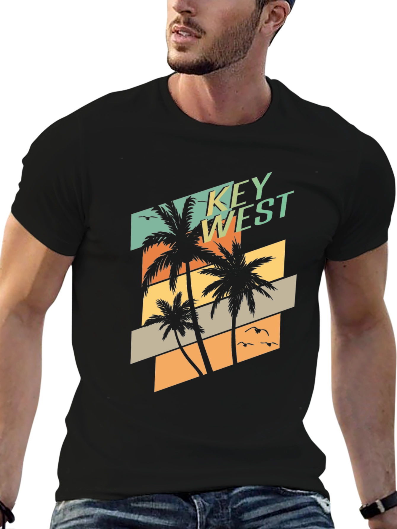 Key West Palm Tree T-Shirt