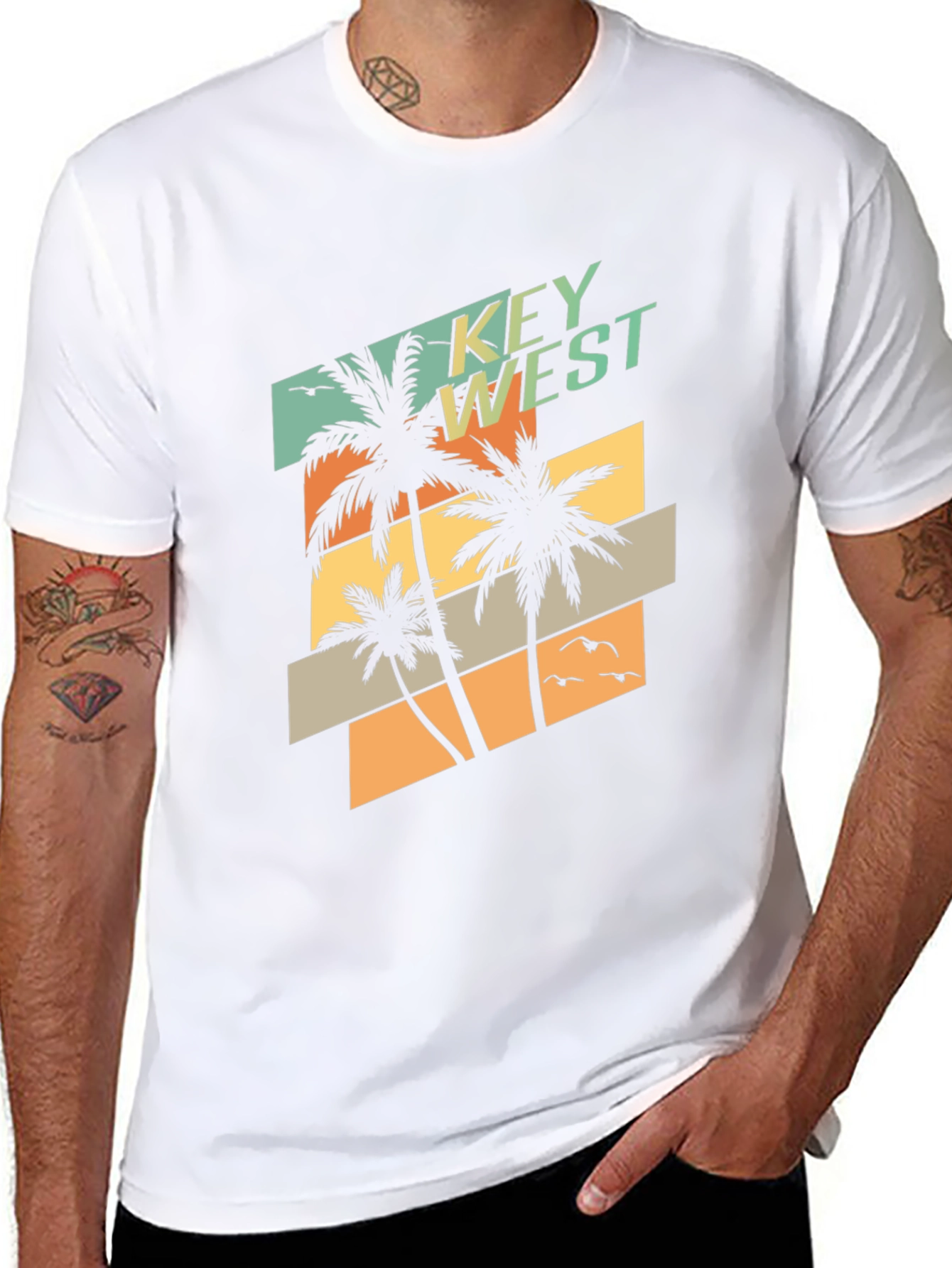 Key West Palm Tree T-Shirt