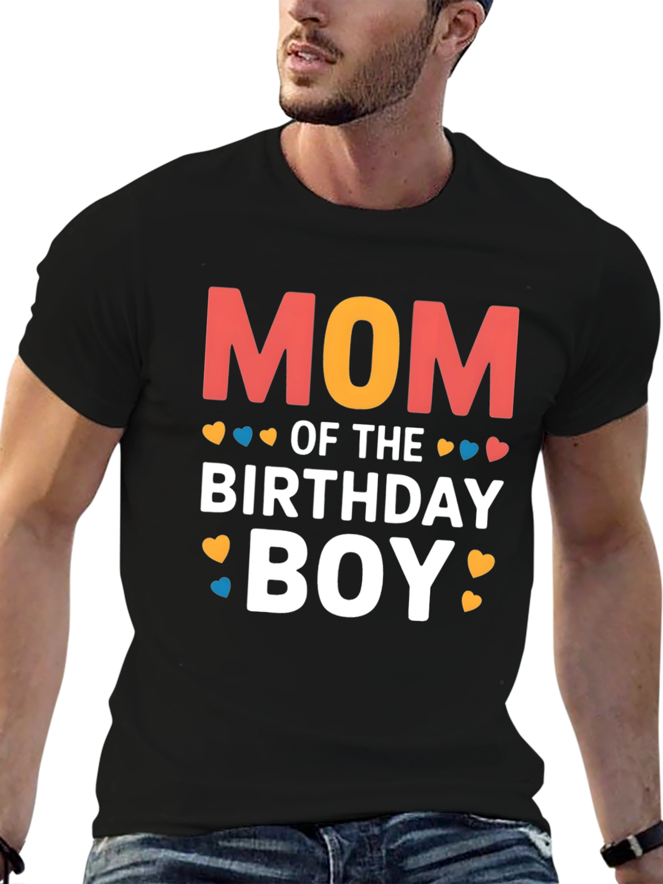 Mom of the Birthday Boy Graphic T-Shirt