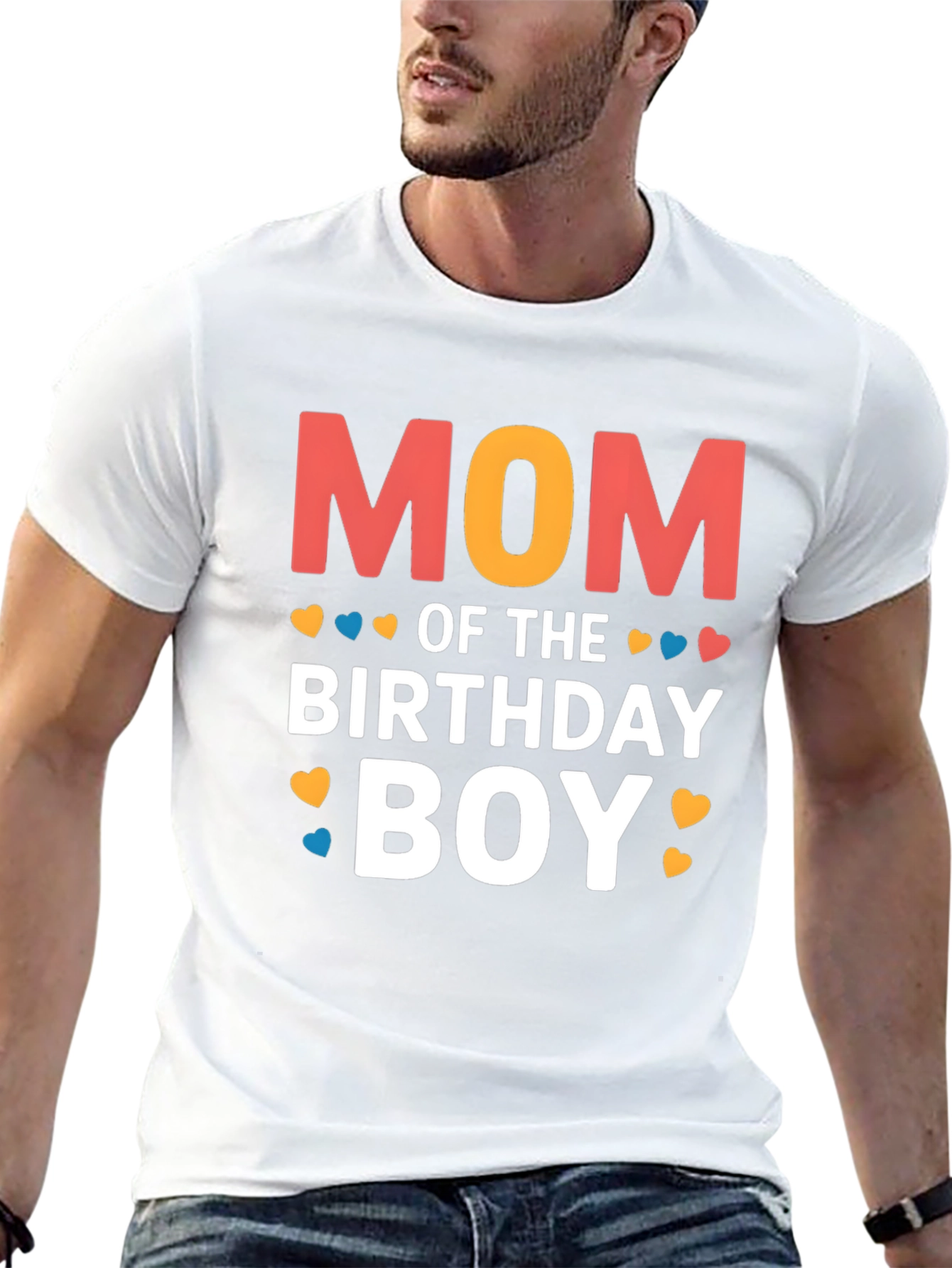 Mom of the Birthday Boy Graphic T-Shirt