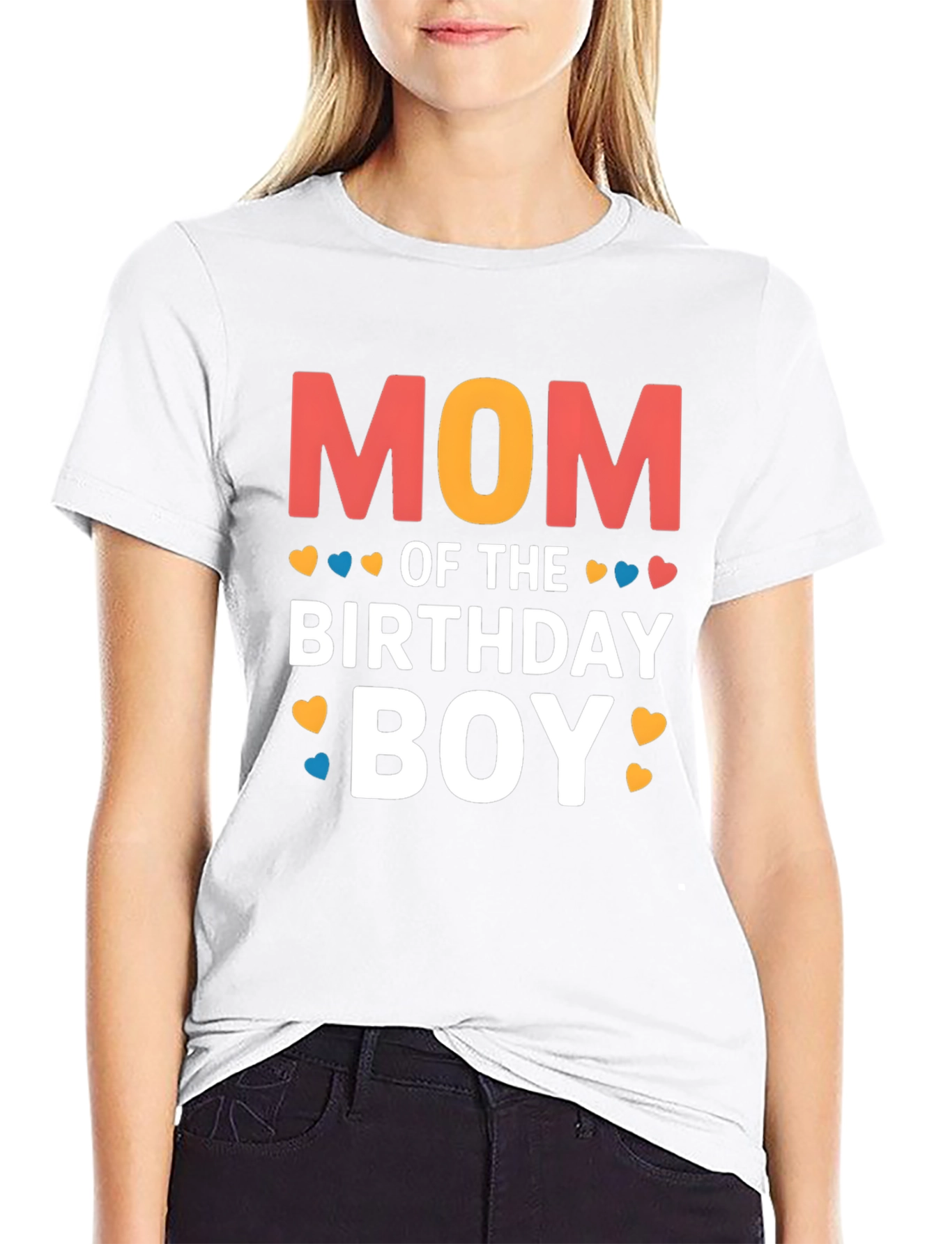 Mom of the Birthday Boy Graphic T-Shirt