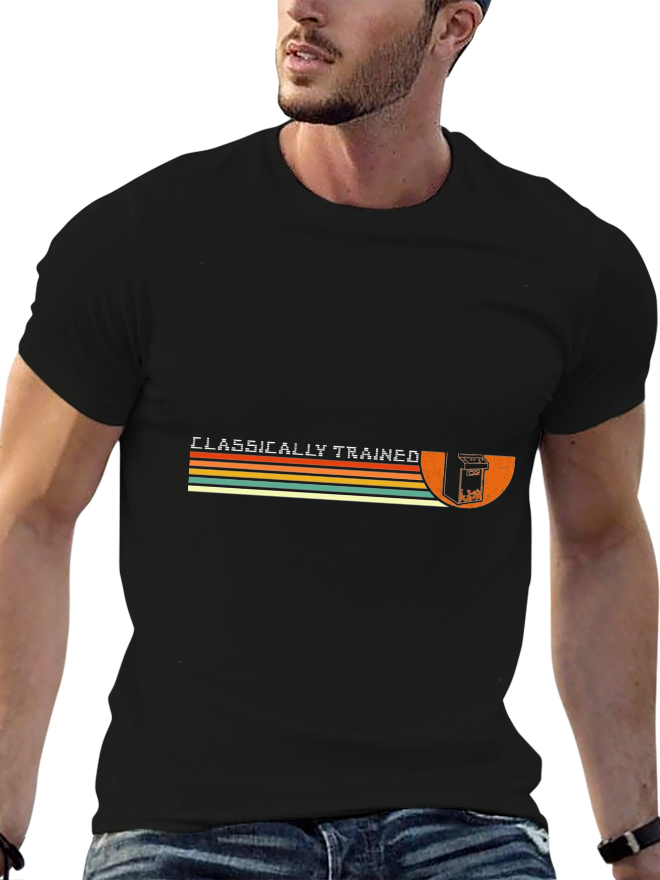 Classically Trained Arcade T-Shirt - Retro Gaming Tee