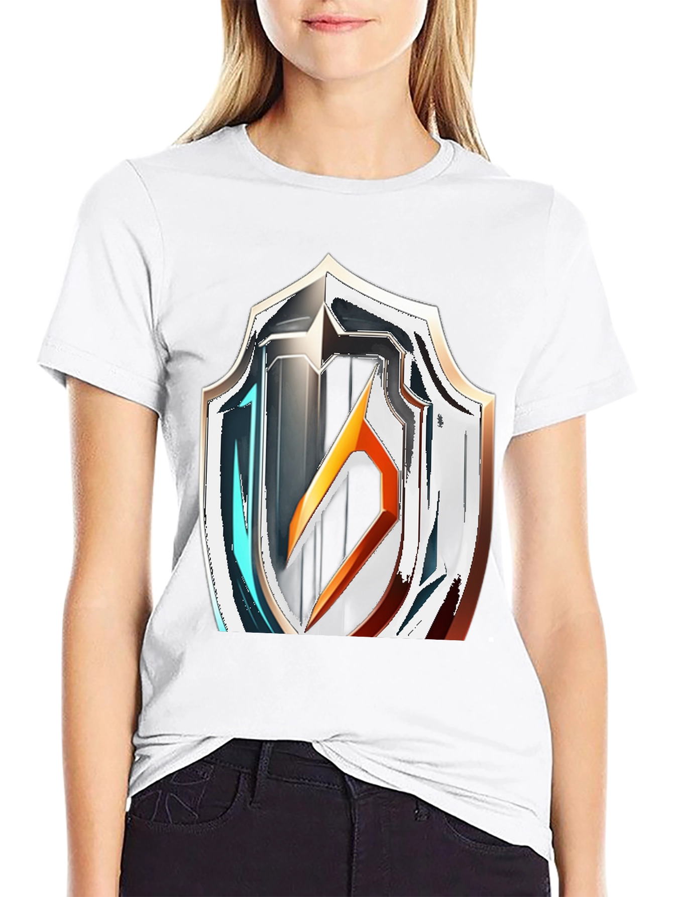 Shield Graphic Black T-Shirt