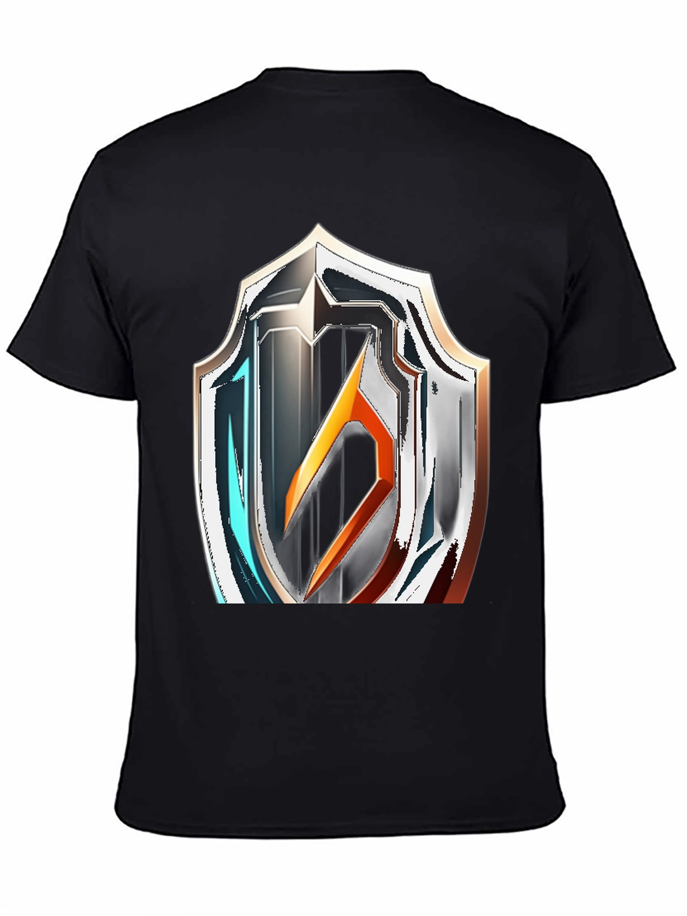 Shield Graphic Black T-Shirt