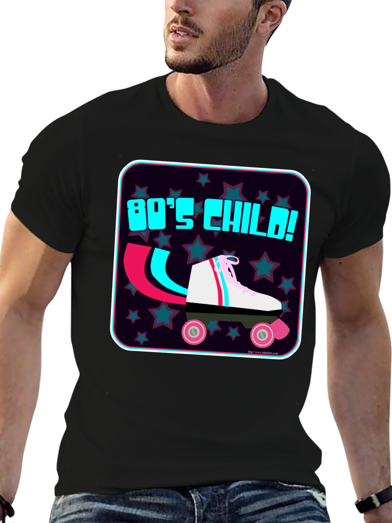 80s Child Roller Skate T-Shirt - Retro Style