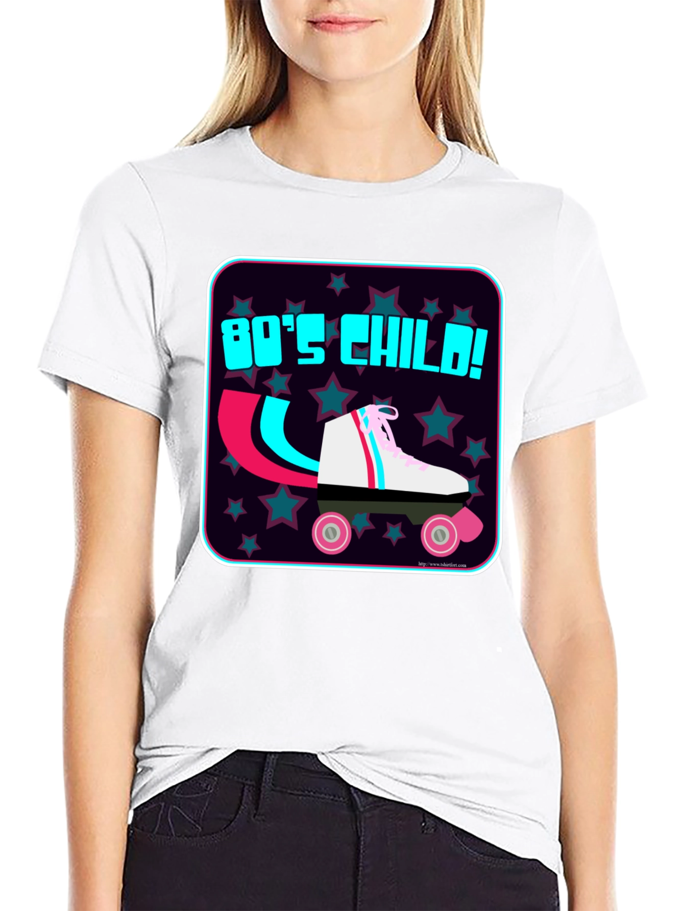 80s Child Roller Skate T-Shirt - Retro Style