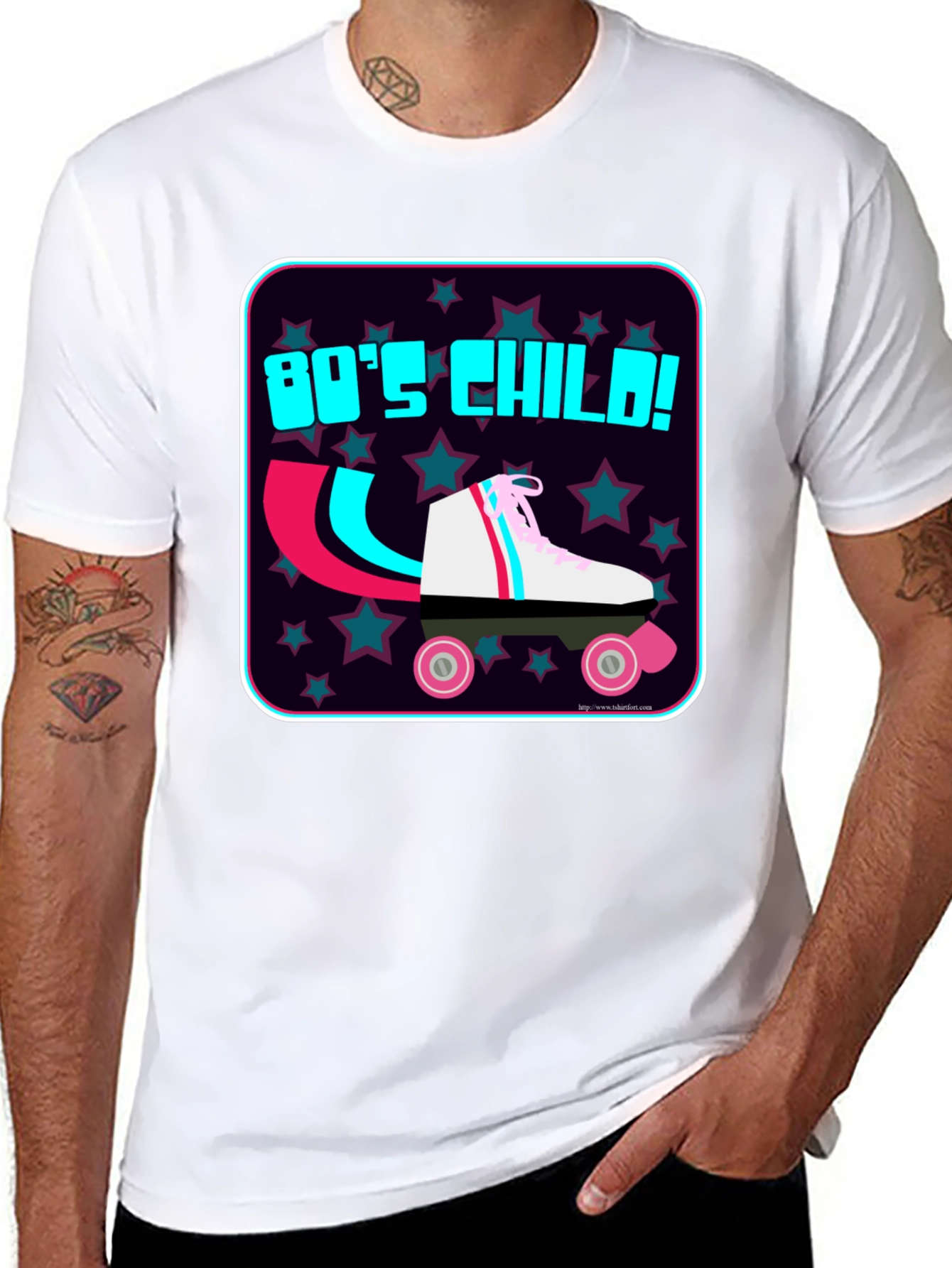 80s Child Roller Skate T-Shirt - Retro Style