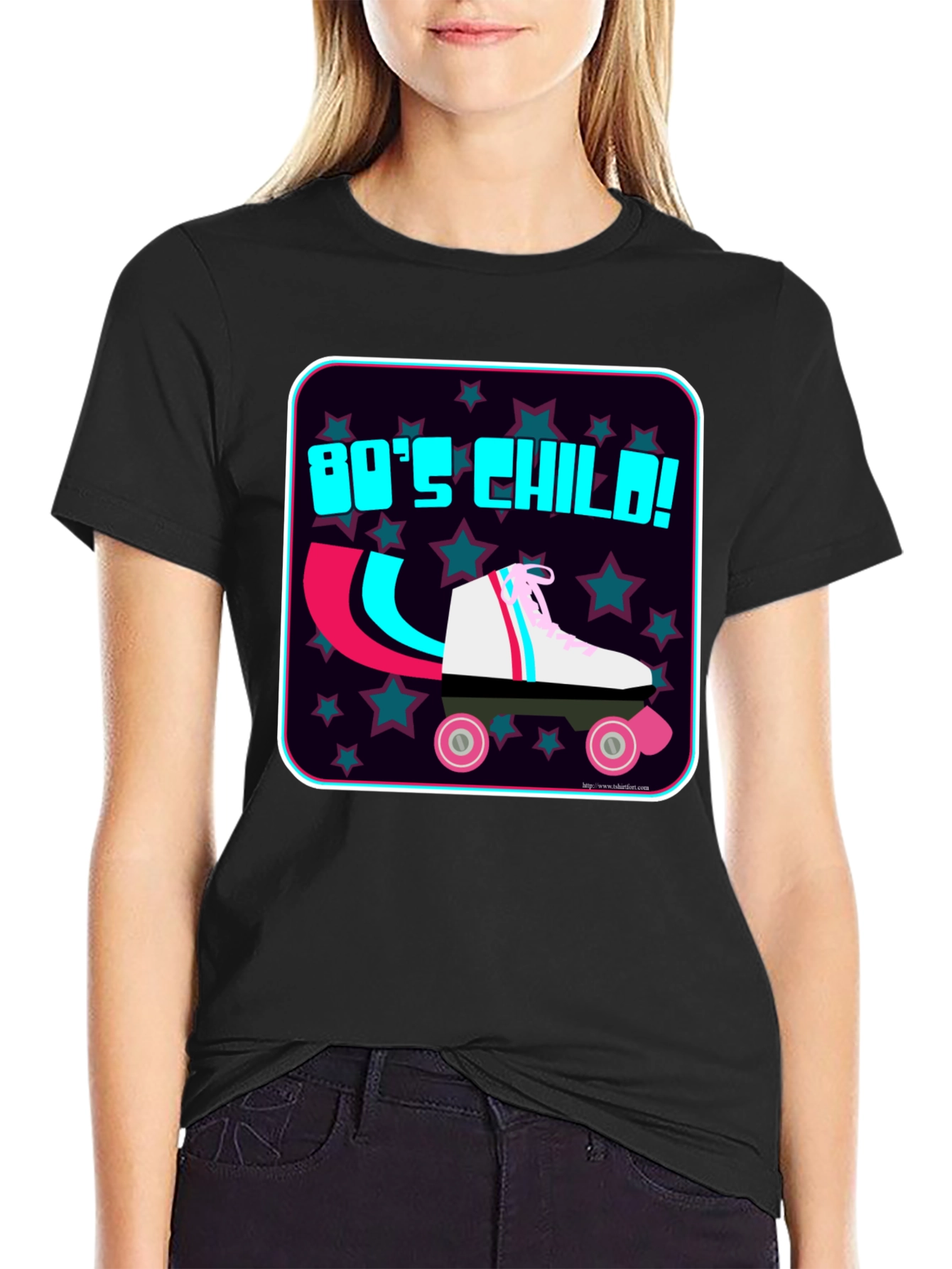 80s Child Roller Skate T-Shirt - Retro Style