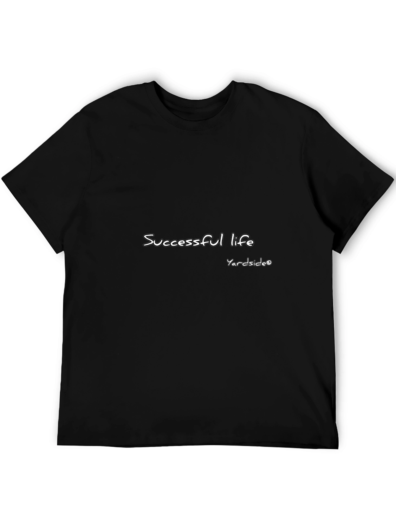 Successful Life Black T-Shirt