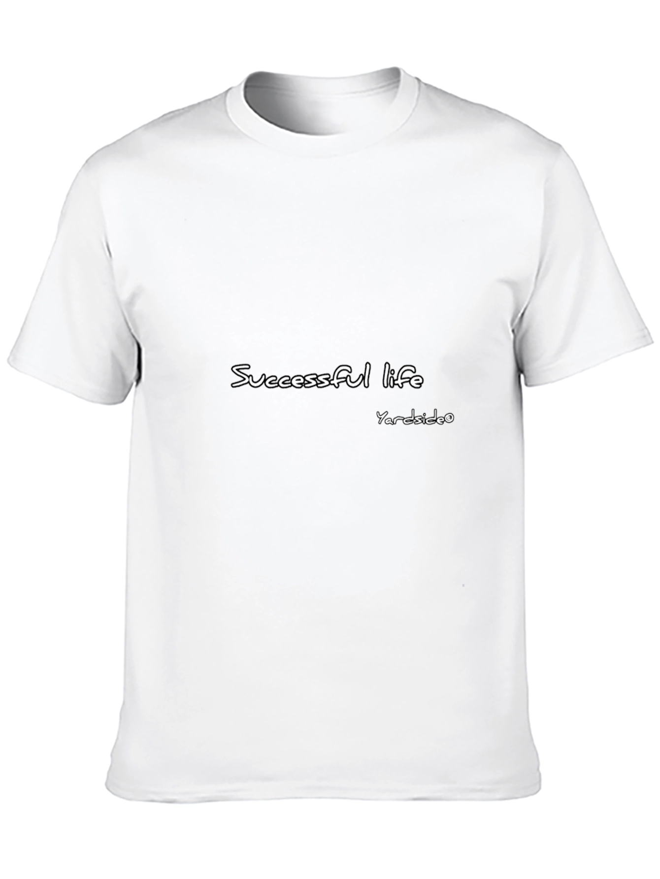 Successful Life Black T-Shirt