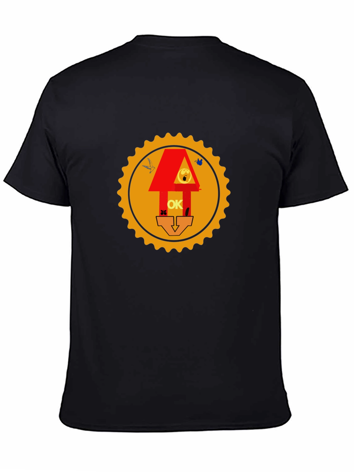 Graphic Print Tee - Novelty Design