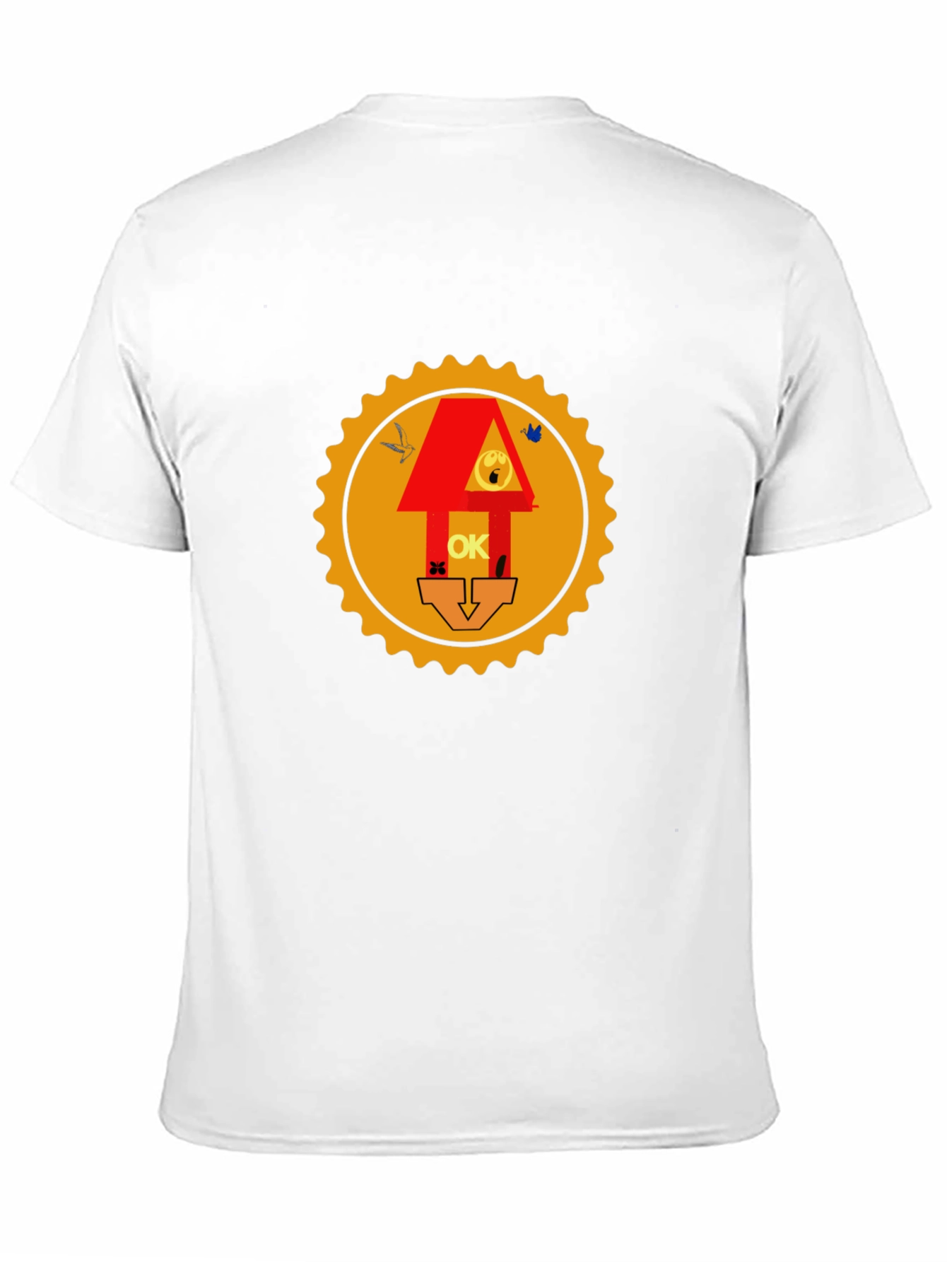 Graphic Print Tee - Novelty Design