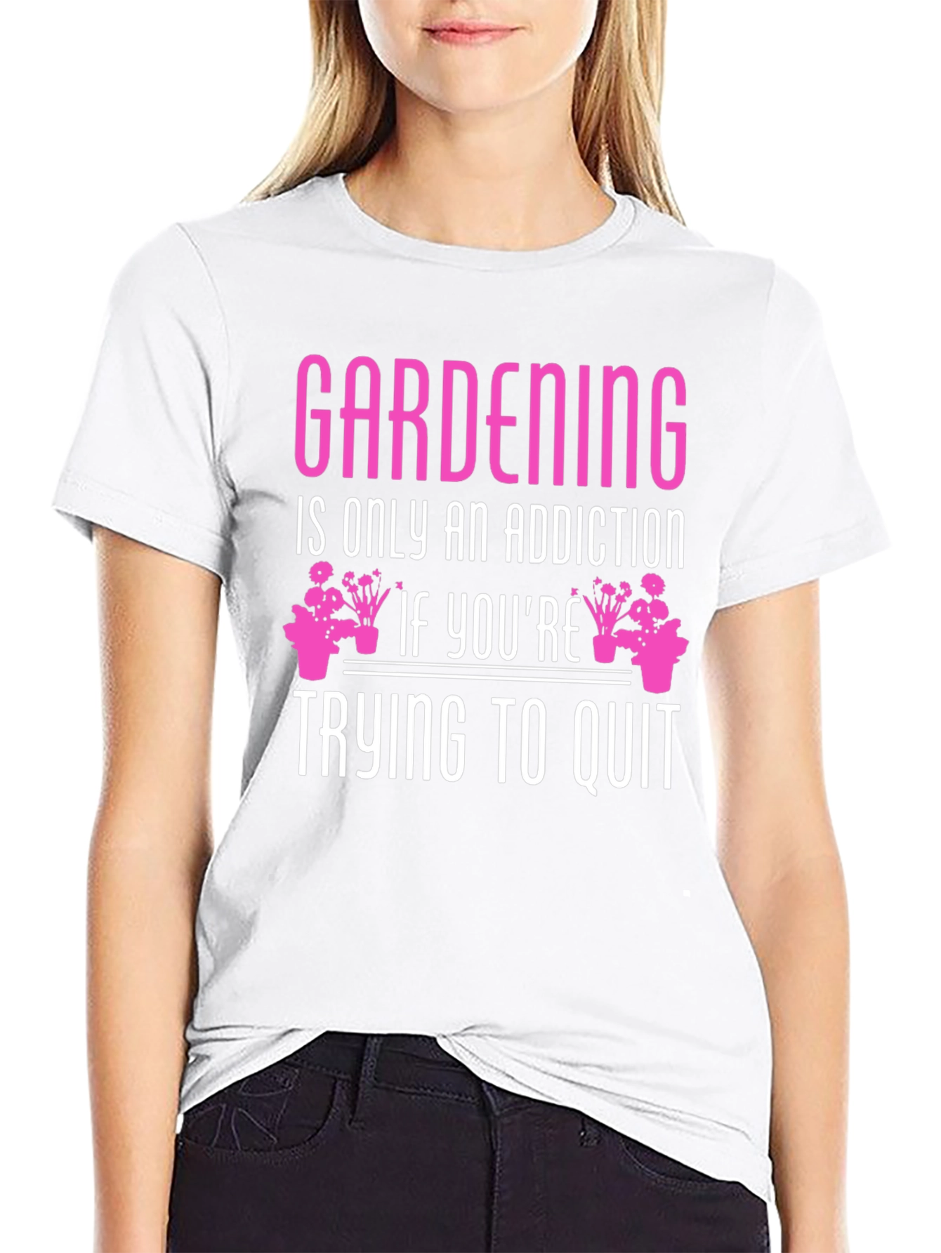 Gardening Addiction T-Shirt - Funny Gardener Tee