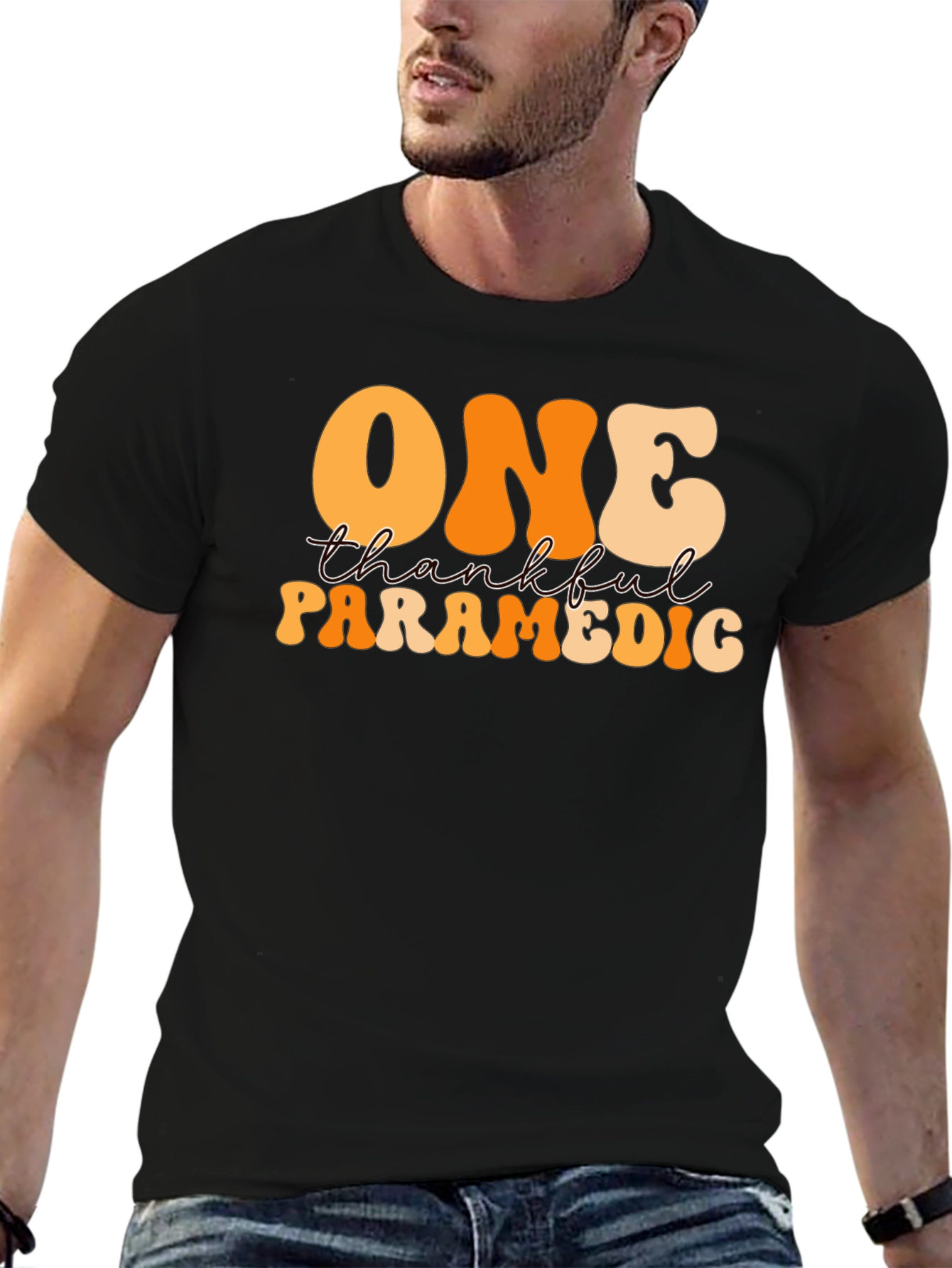 One Thankful Paramedic Graphic Tee