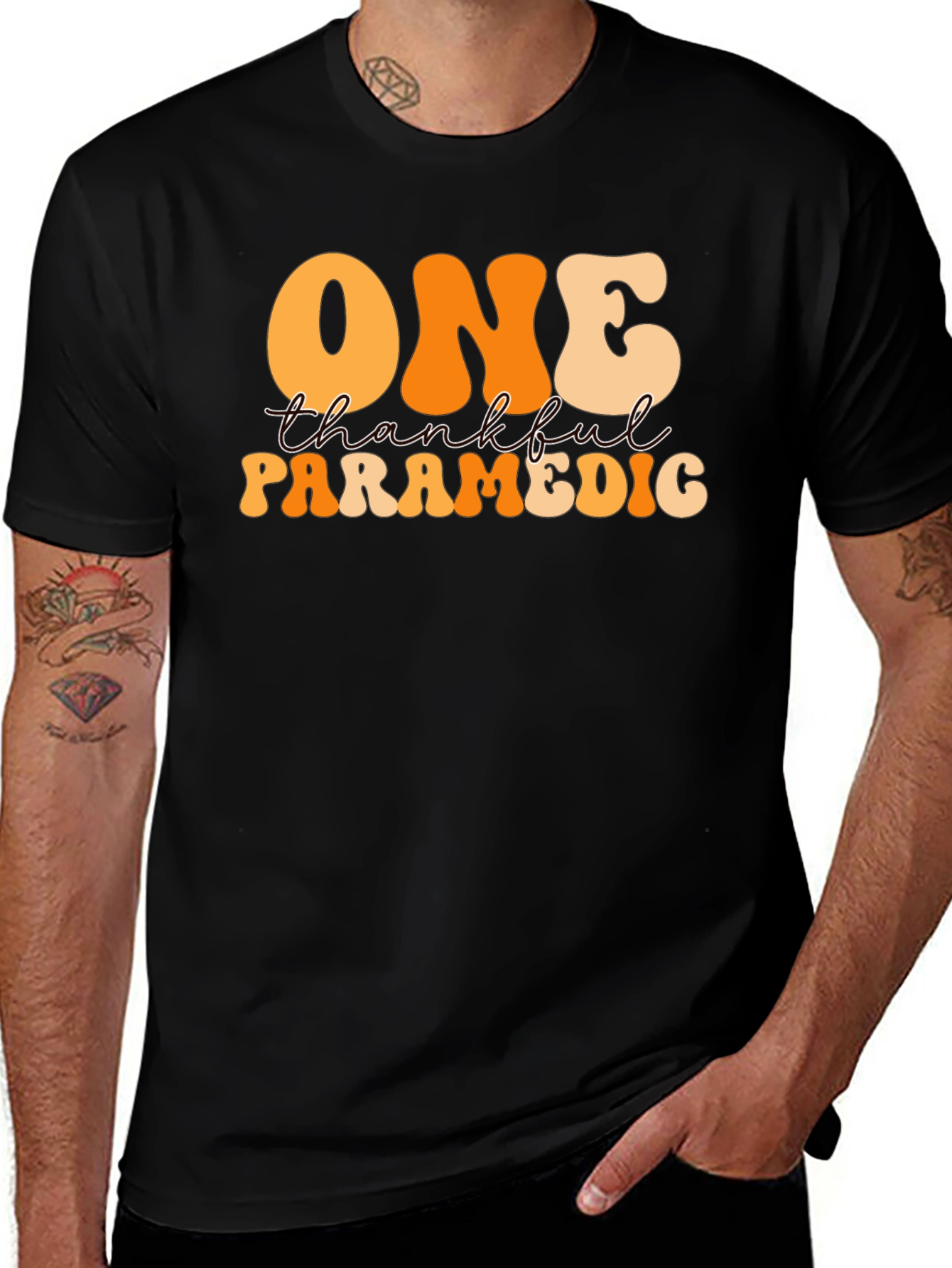 One Thankful Paramedic Graphic Tee