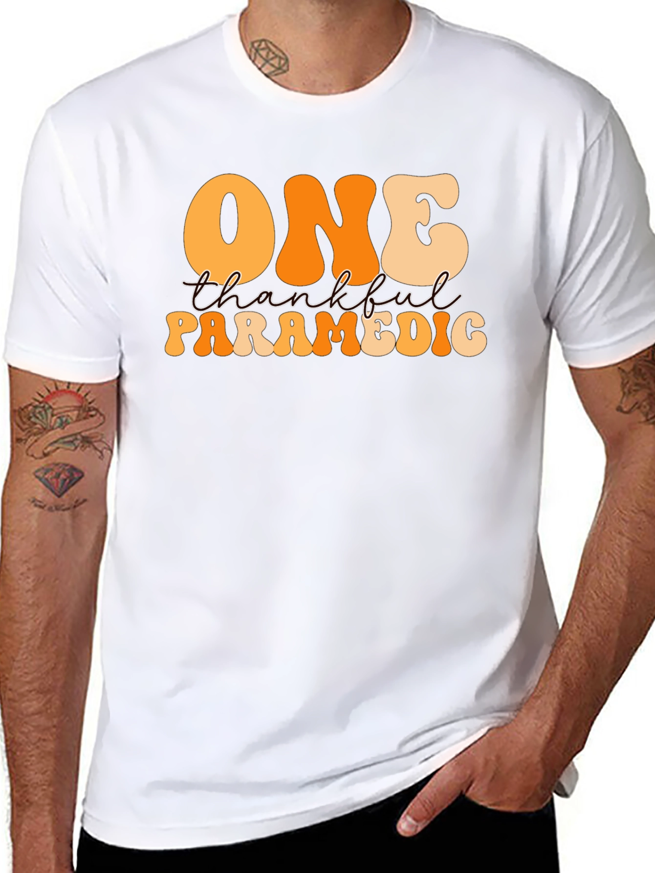 One Thankful Paramedic Graphic Tee
