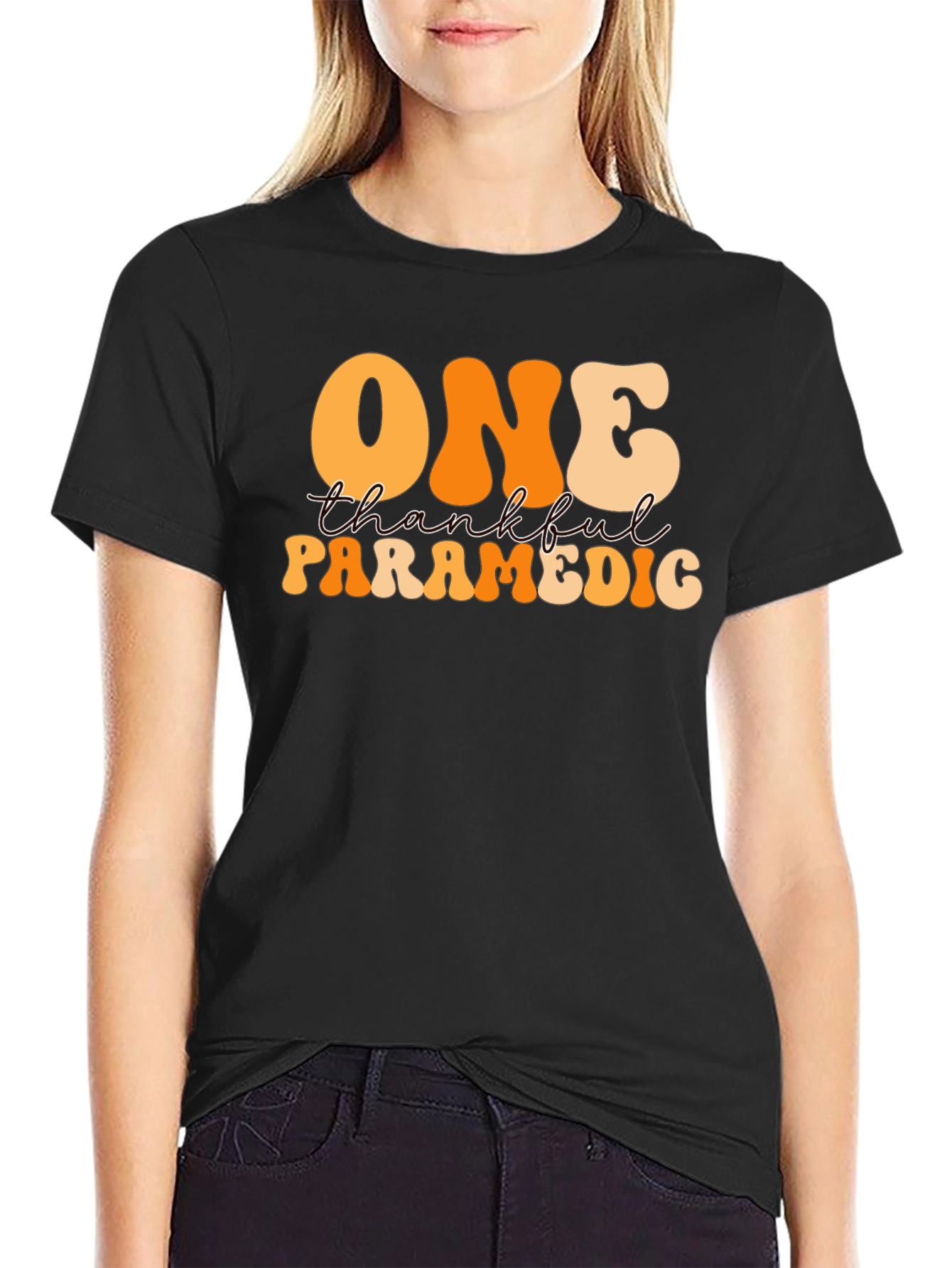 One Thankful Paramedic Graphic Tee