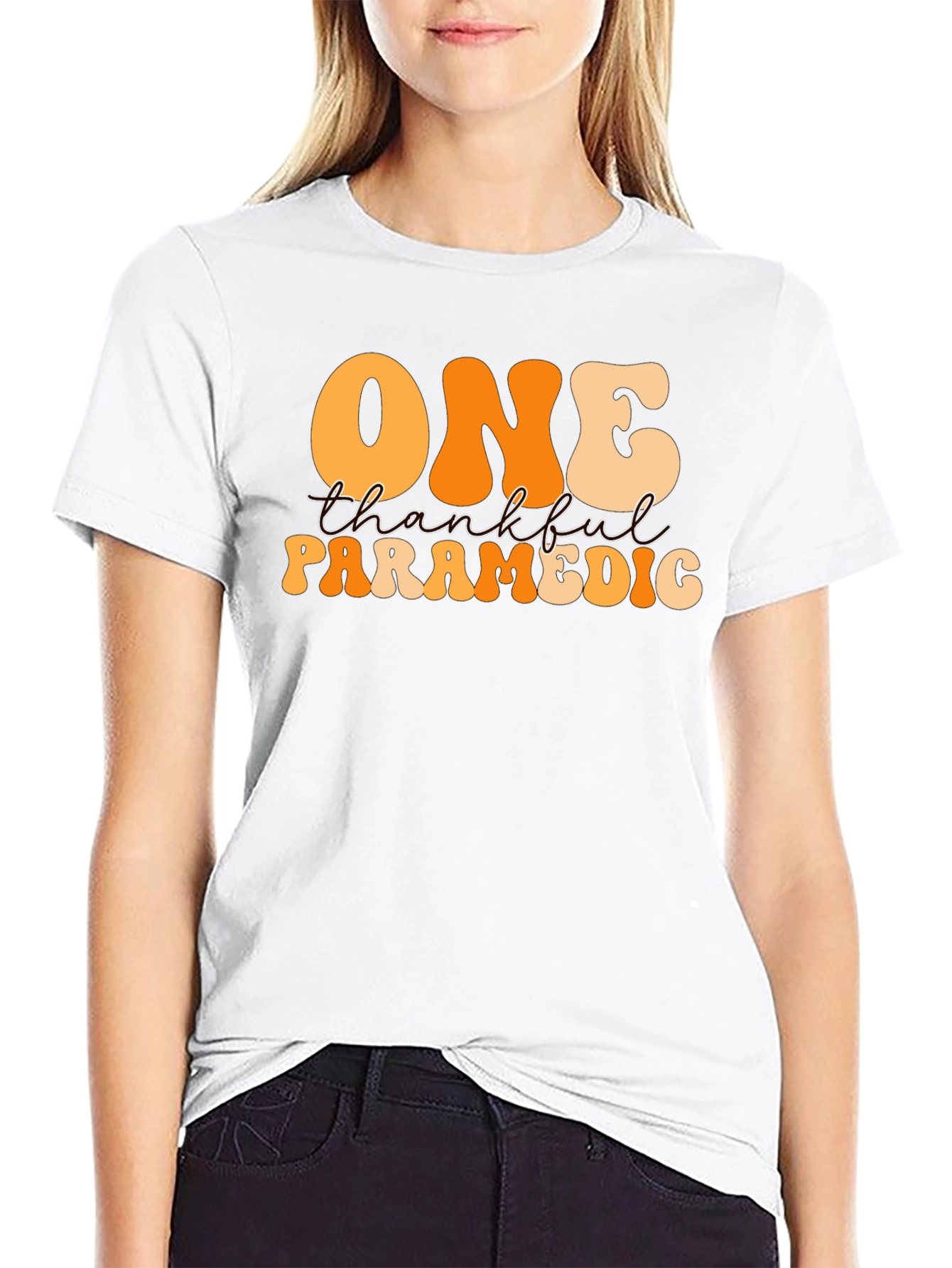 One Thankful Paramedic Graphic Tee
