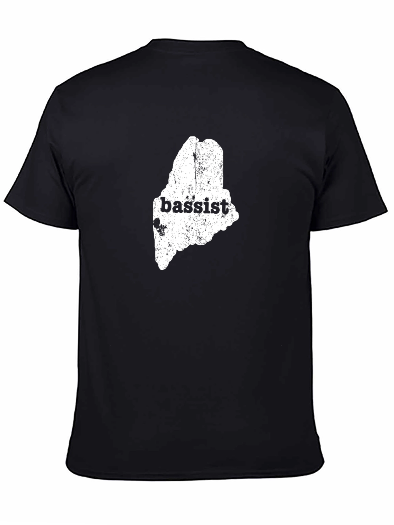 Maine Bassist T-Shirt - Unisex Black Tee