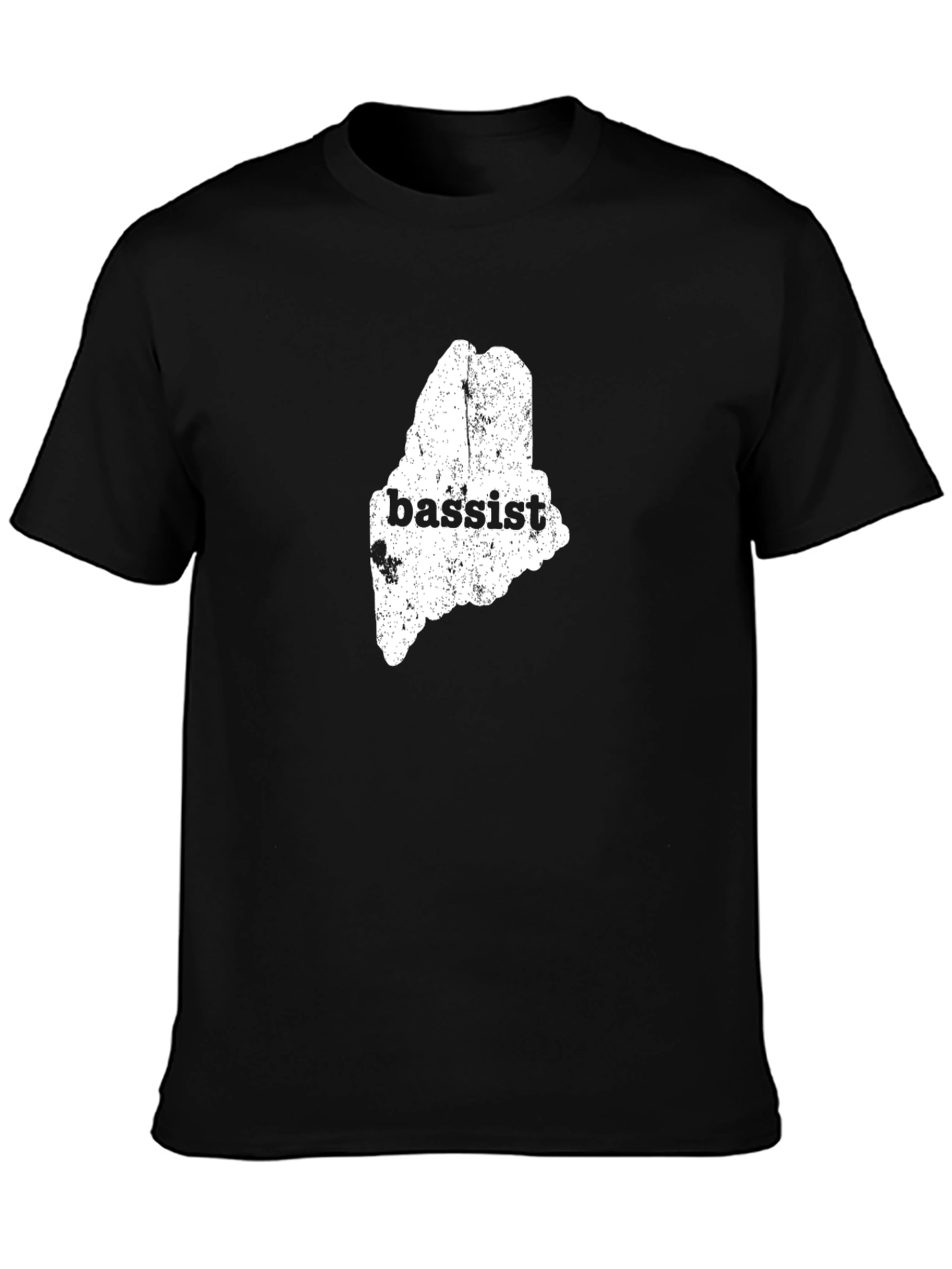 Maine Bassist T-Shirt - Unisex Black Tee