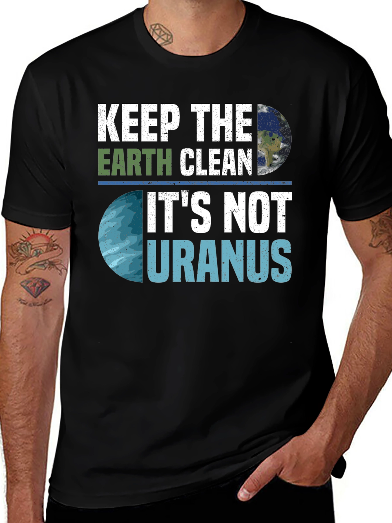 Keep Earth Clean Graphic Tee